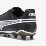 Puma King Match Fg/Ag Erkek Siyah Çim Saha Kramponu