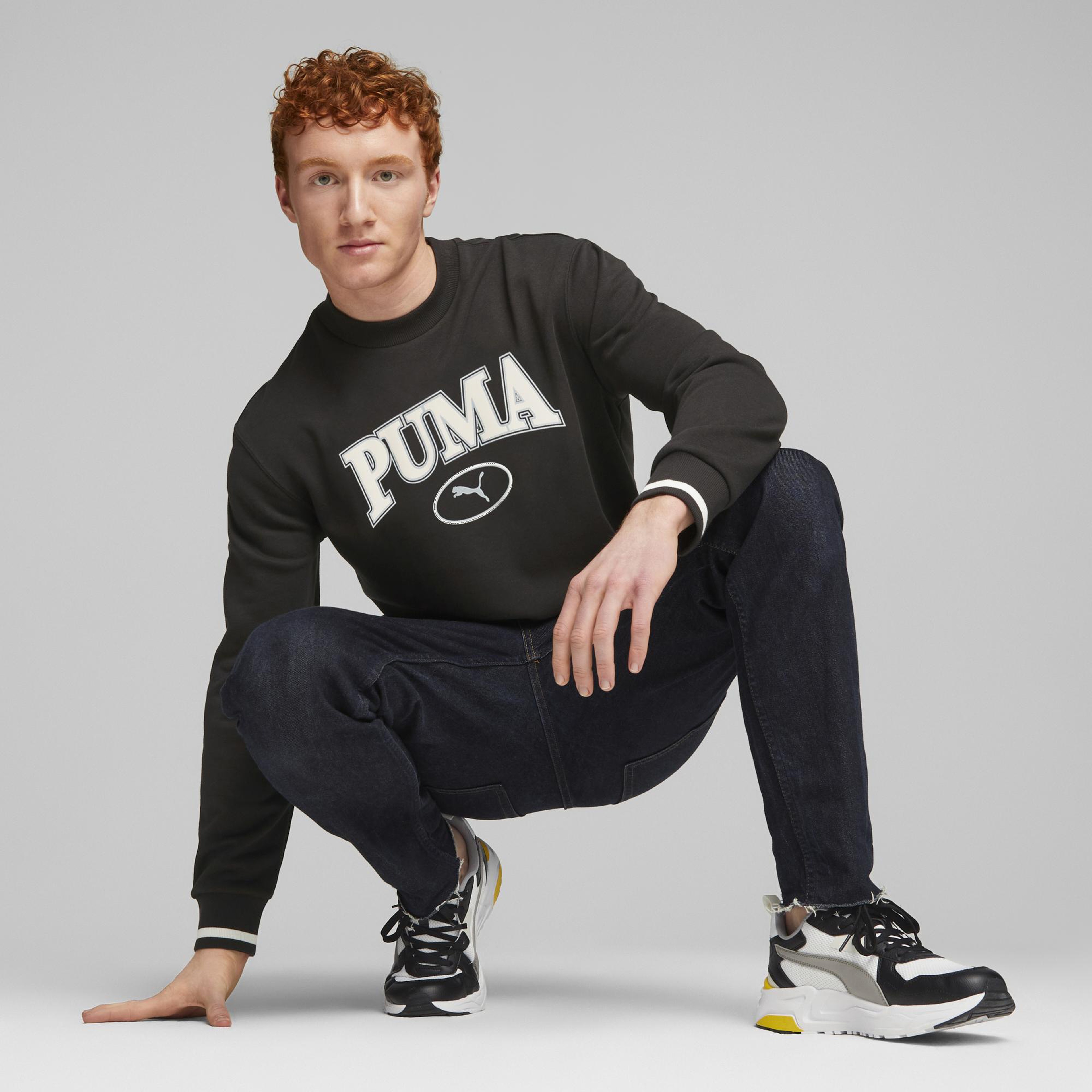 Puma Erkek Siyah Sweatshirt