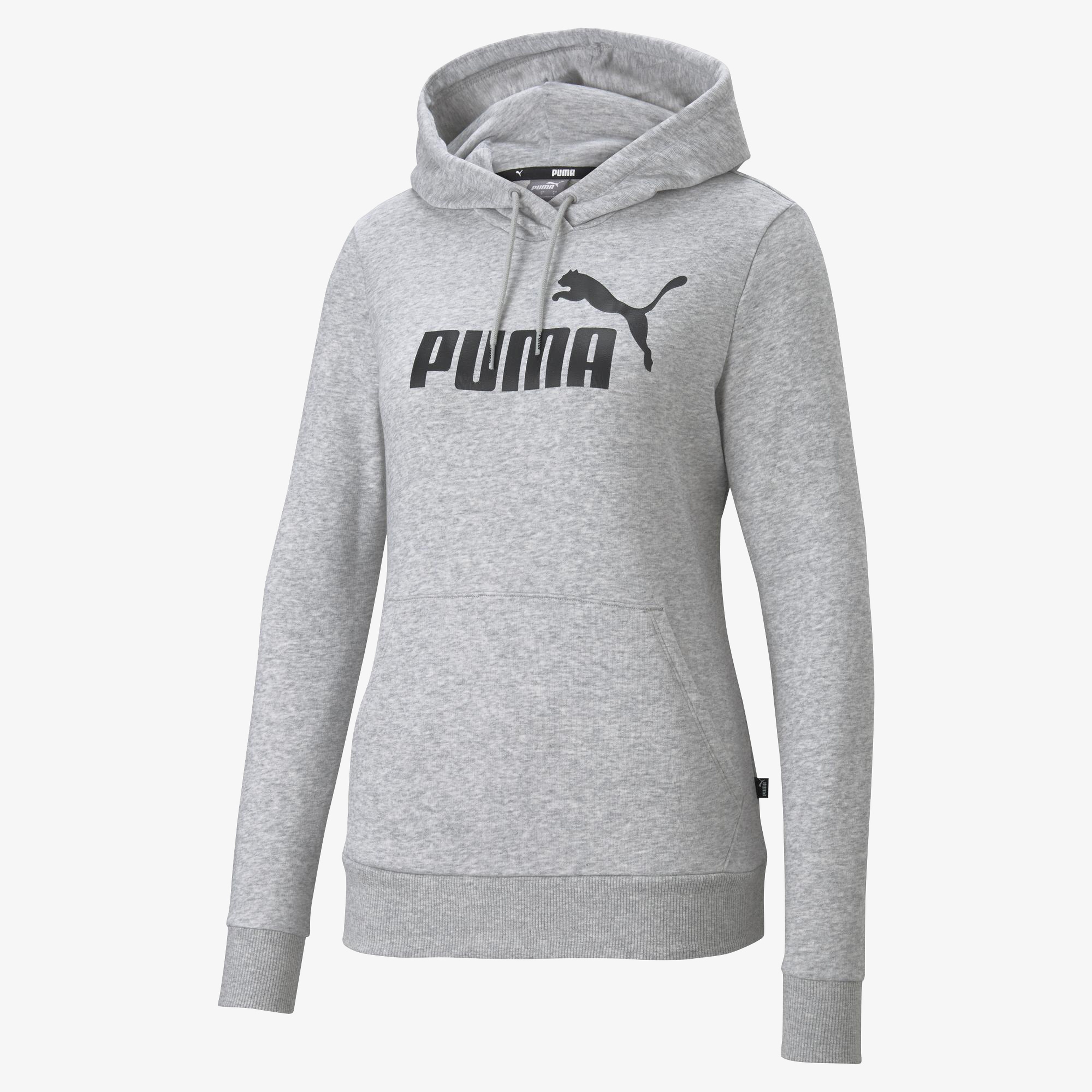 Puma Essentials Kadın Gri Günlük T-Sweatshirt