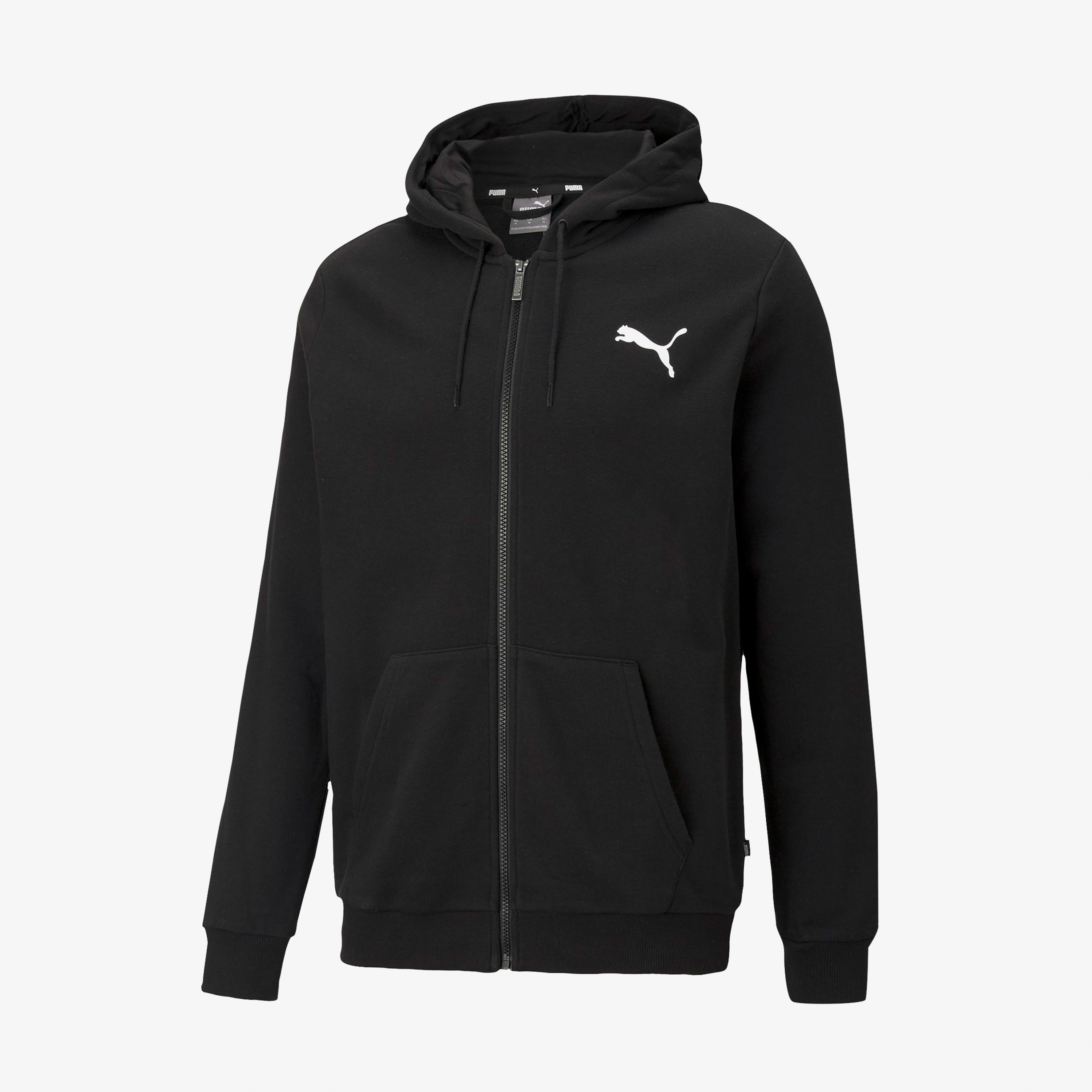 Puma Essentials Small Logo Fz Erkek Siyah Günlük Sweatshirt