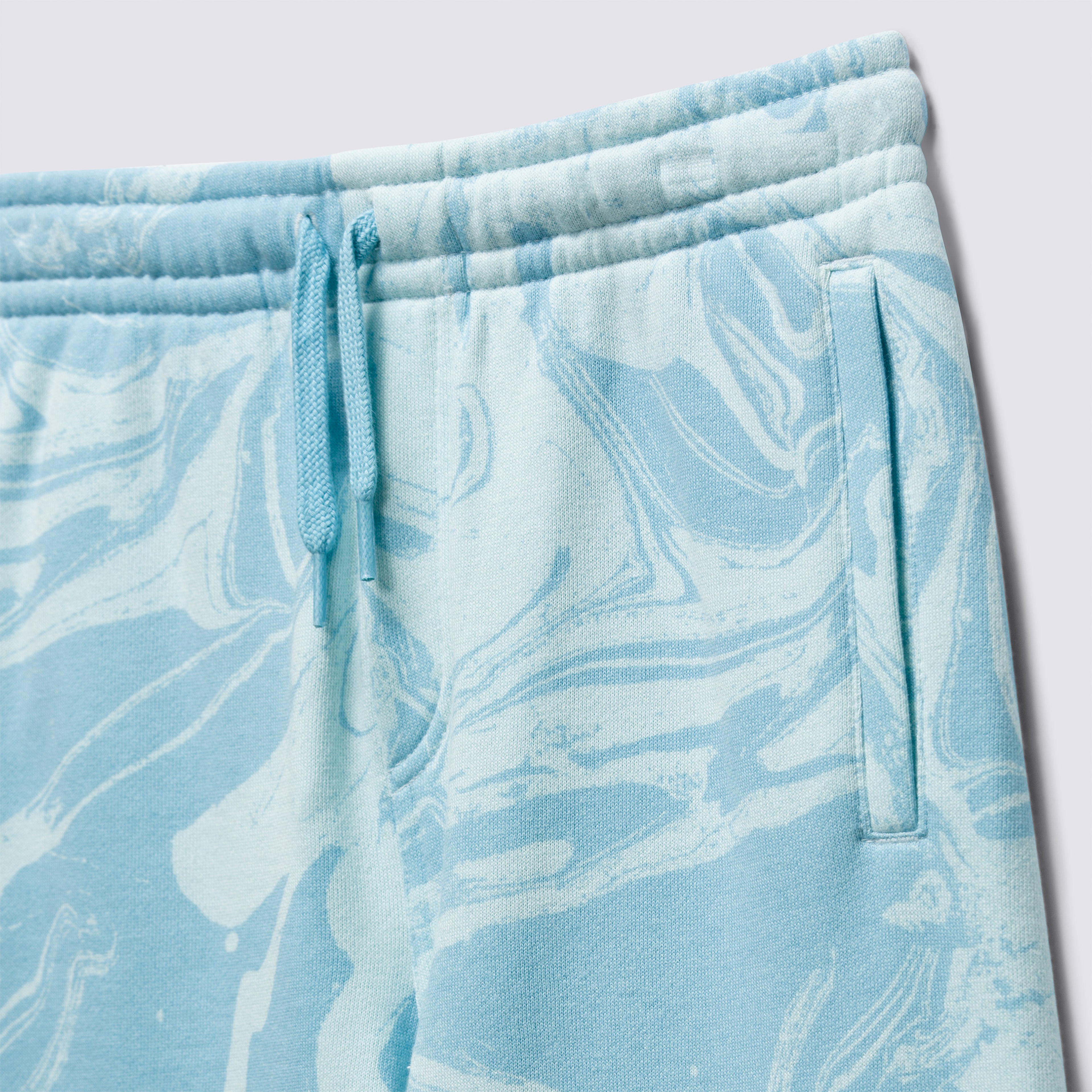 Vans Marble Fleece Çocuk Mavi Şort