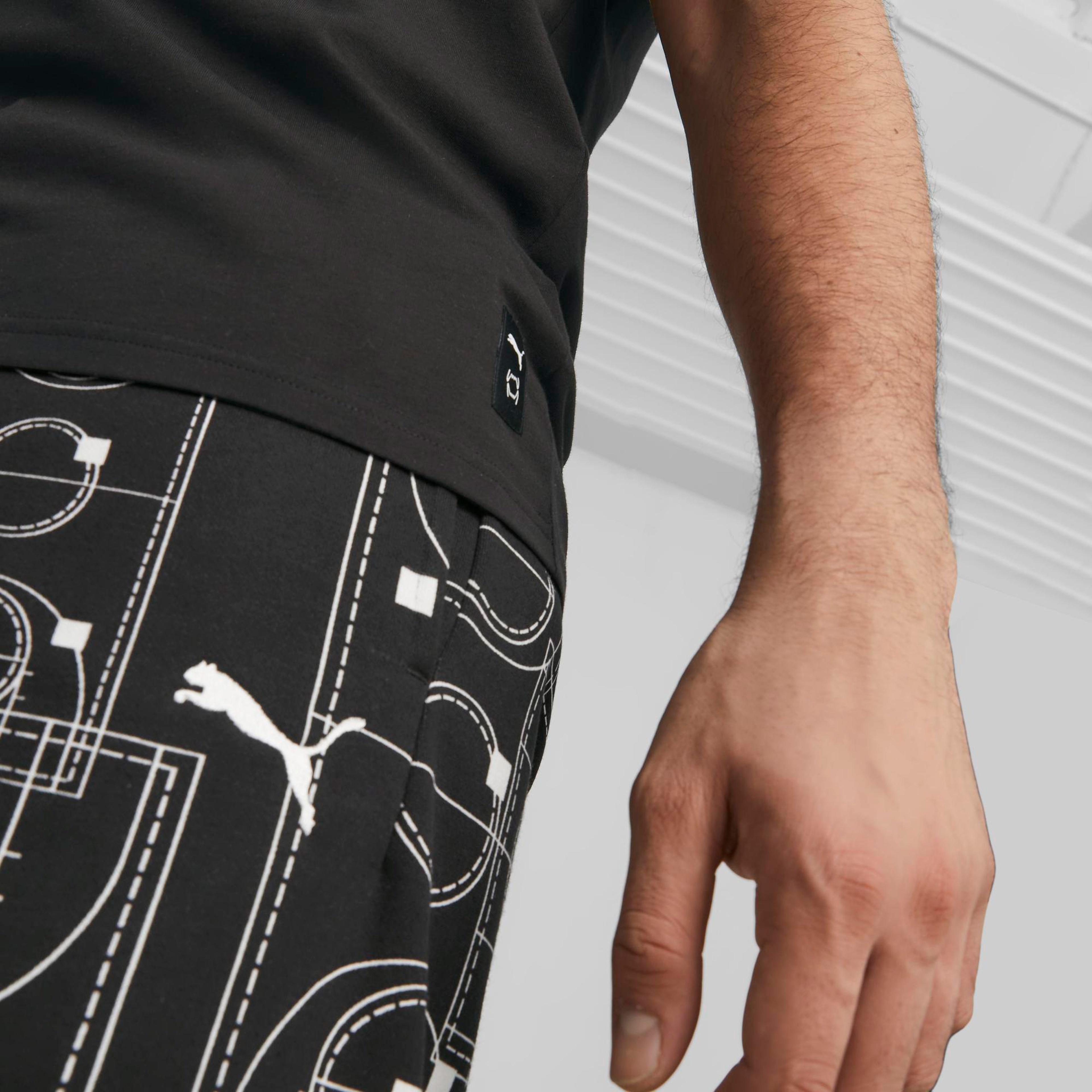 Puma Courtside Booste Erkek Siyah Şort