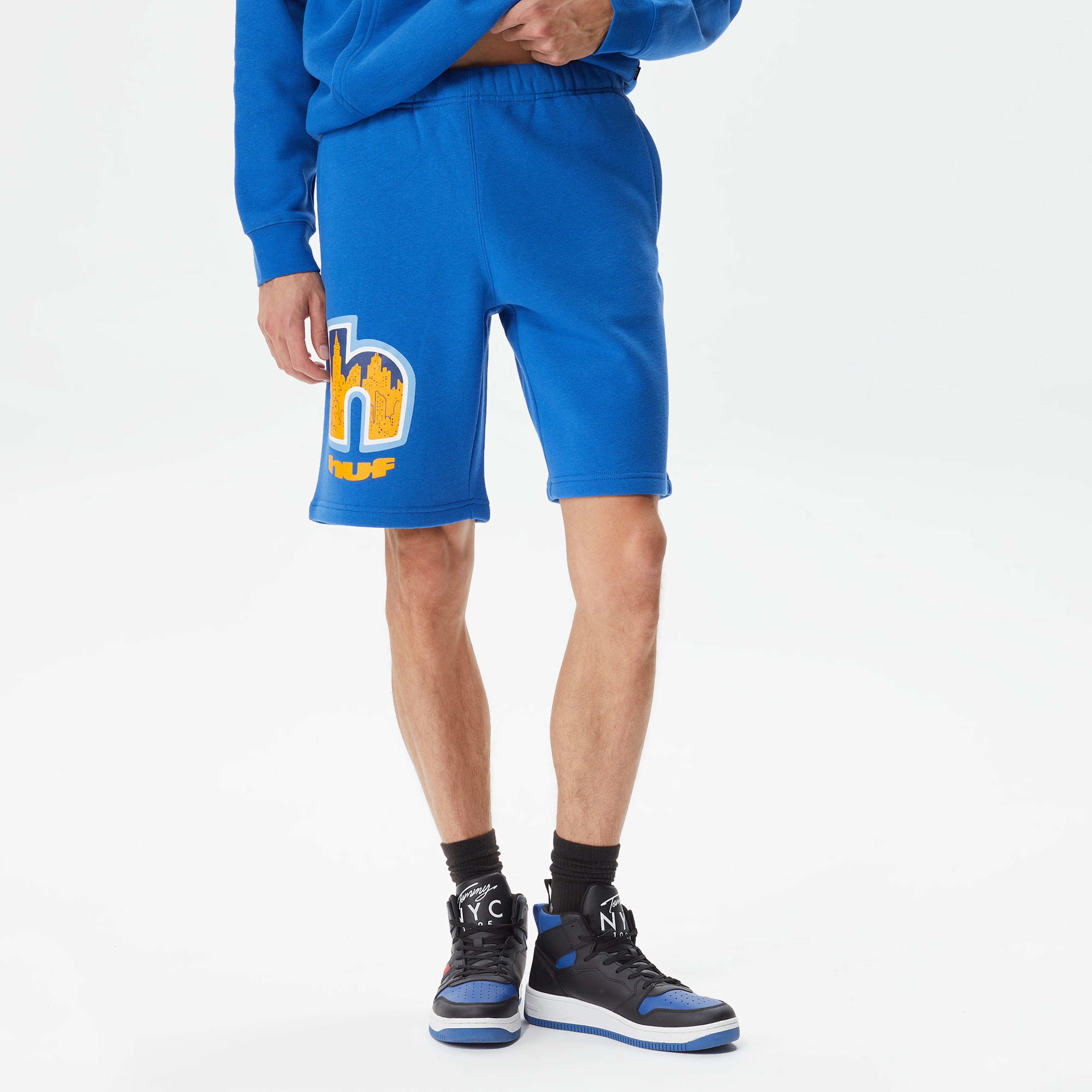 Huf All City Fleece Erkek Lacivert Şort