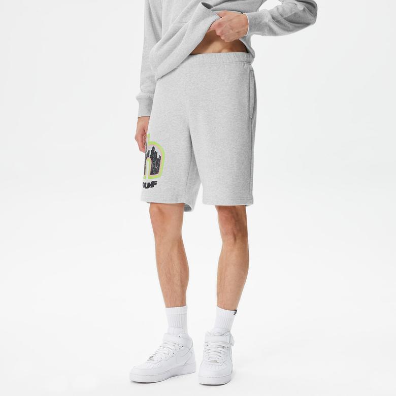 Huf All City Fleece Erkek Gri Şort