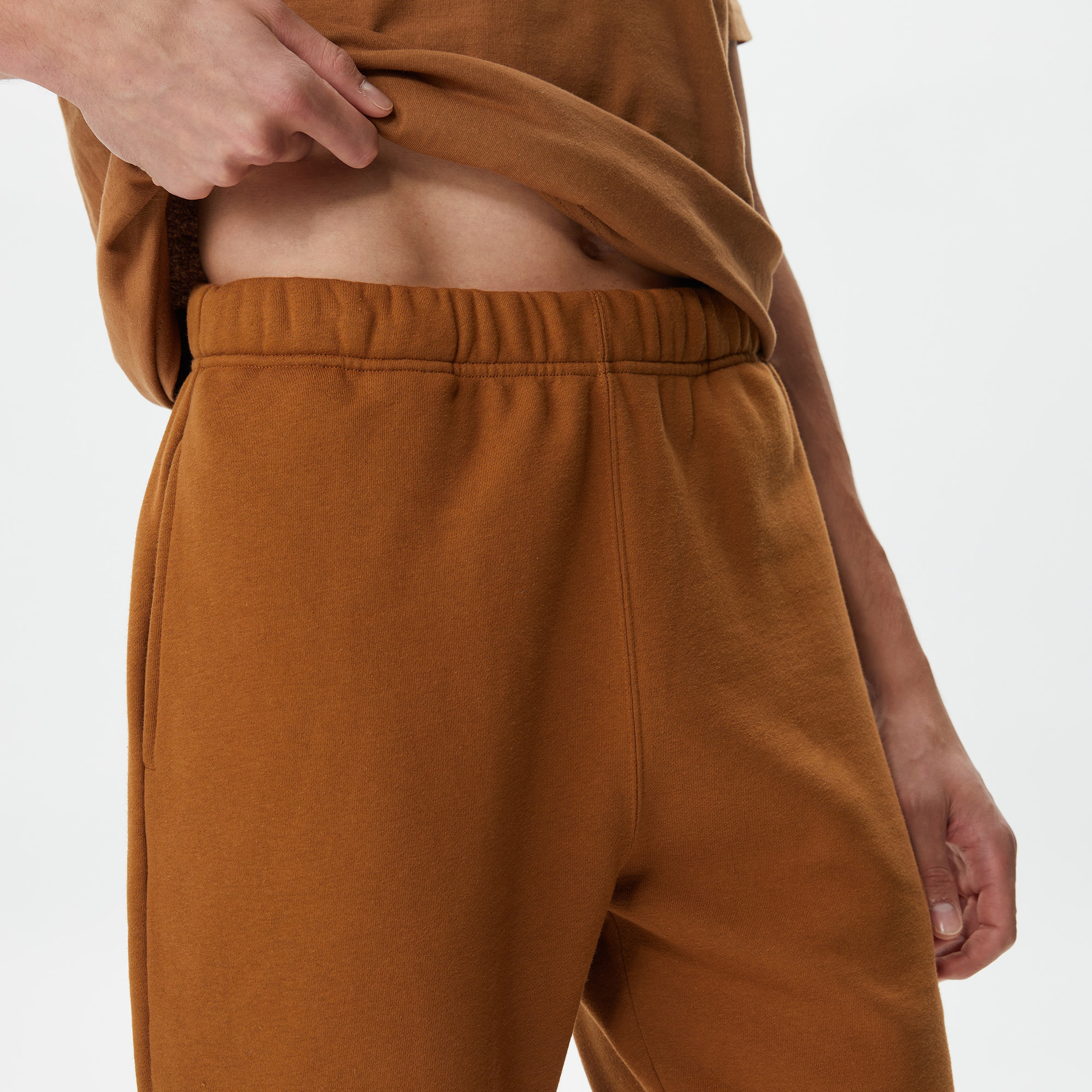 Huf Dicey Fleece Erkek Kahverengi Eşofman Altı