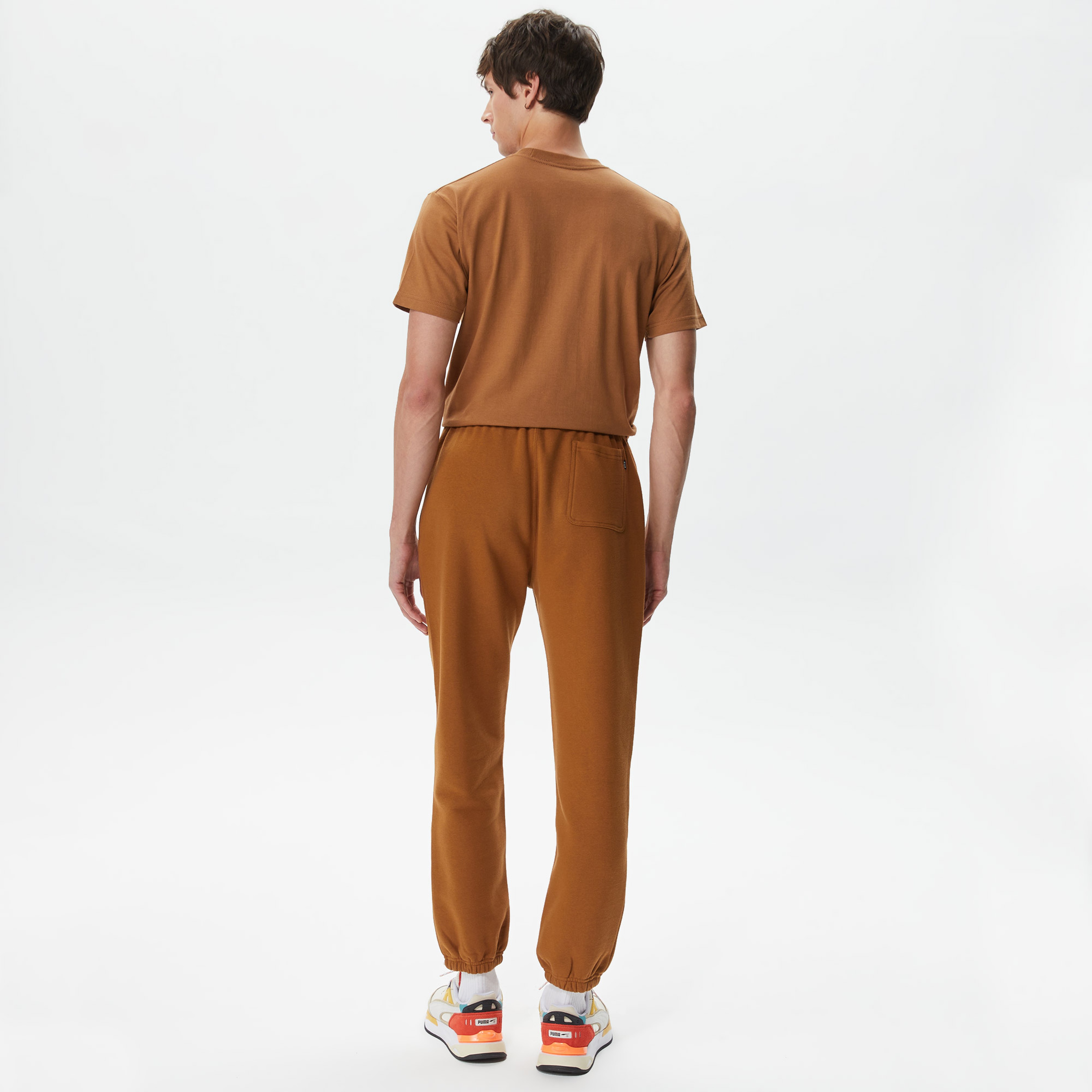 Huf Dicey Fleece Erkek Kahverengi Eşofman Altı