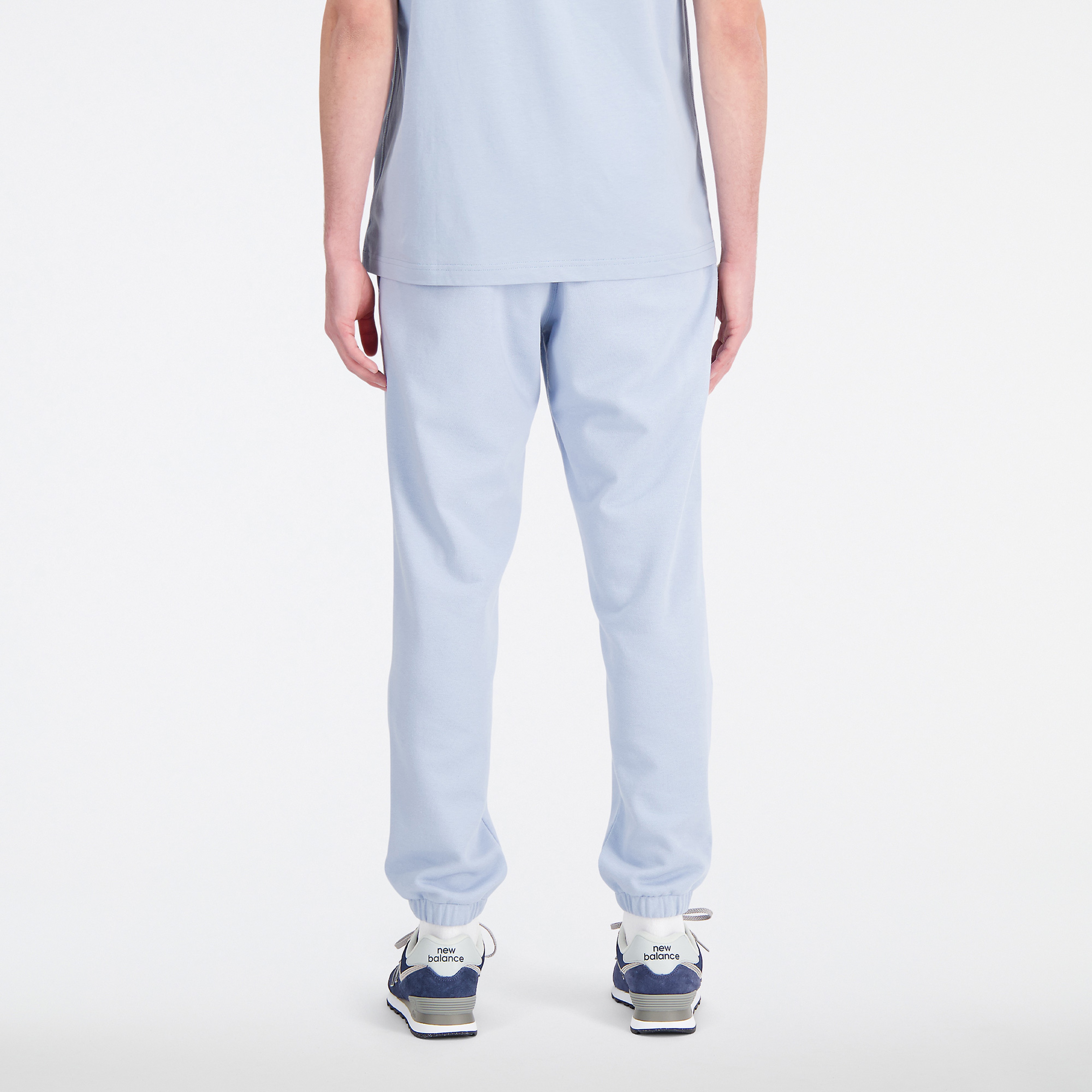 New Balance Uni-ssentials French Terry Kadın Mavi Eşofman Altı