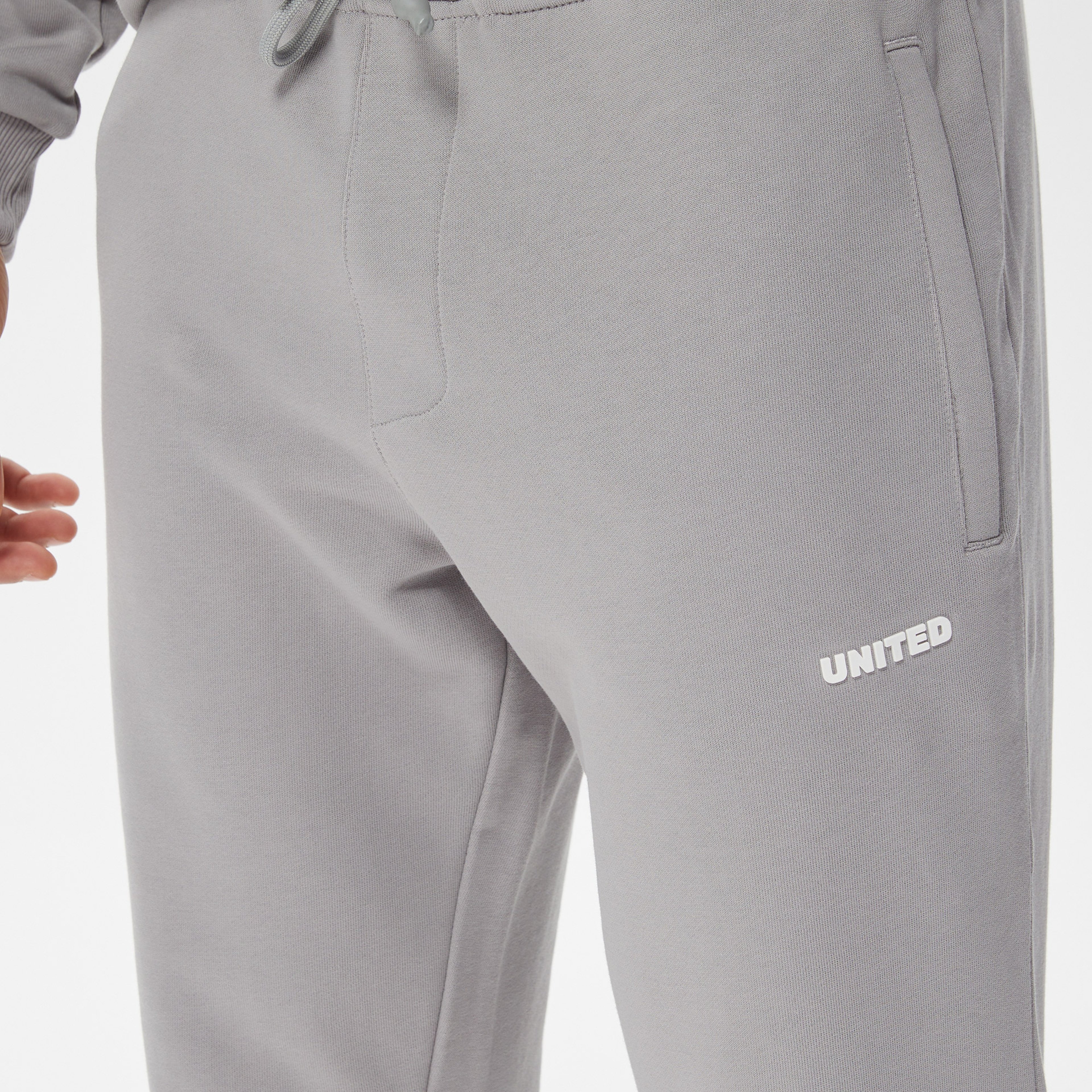 UNITED4 Erkek Gri Eşofman Altı