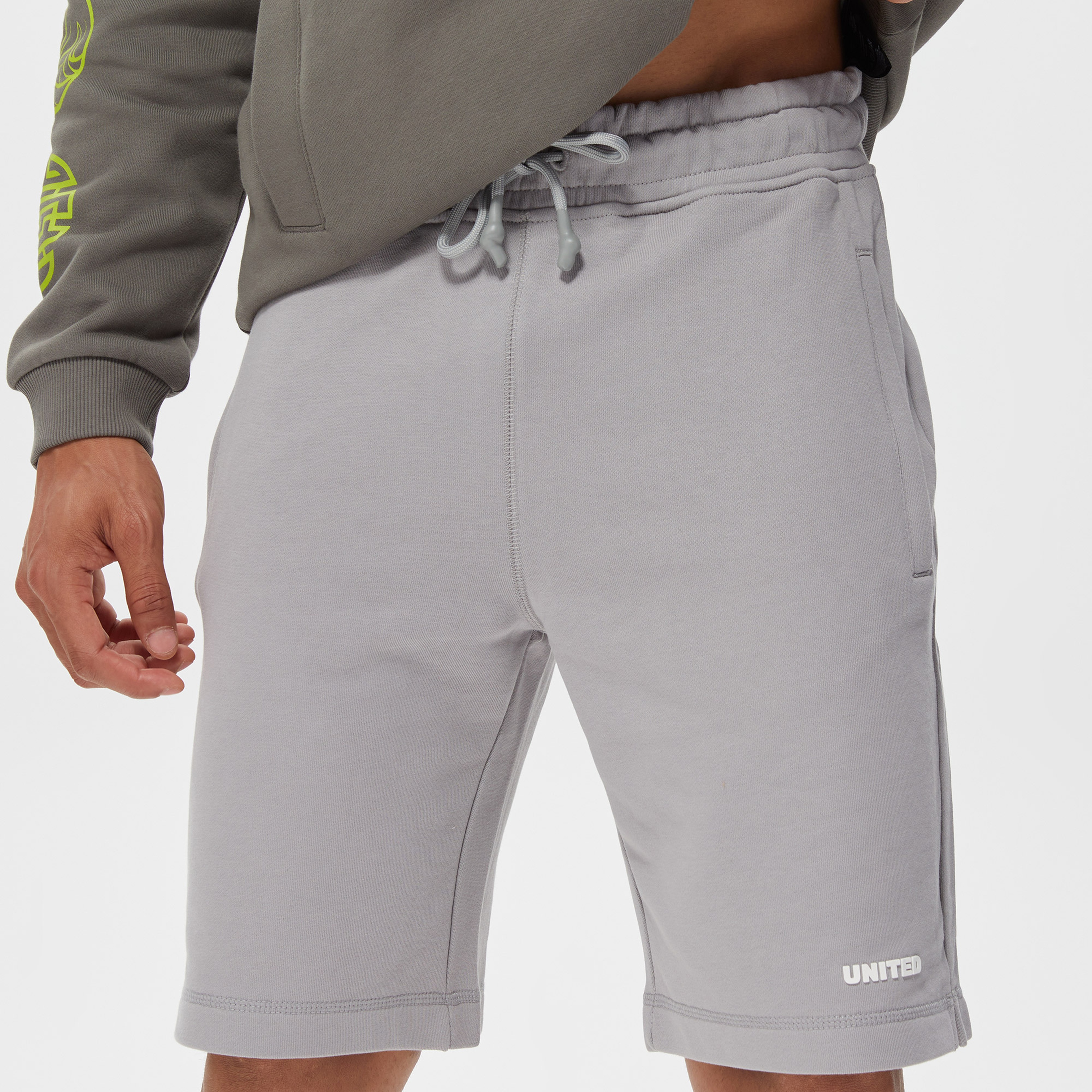 UNITED4 Erkek Gri Şort
