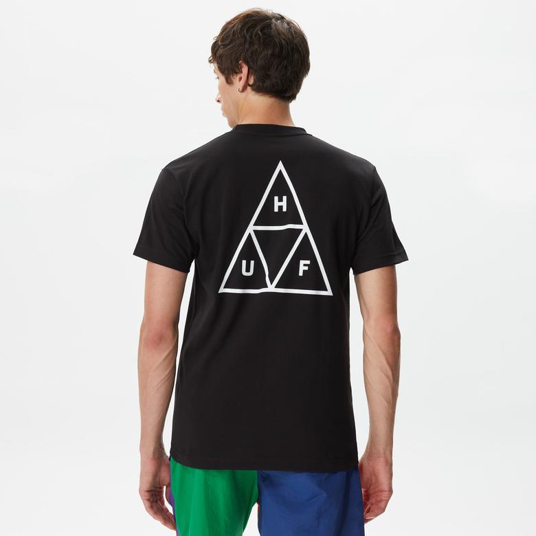Huf Set Triple Triangle Erkek Siyah T-Shirt