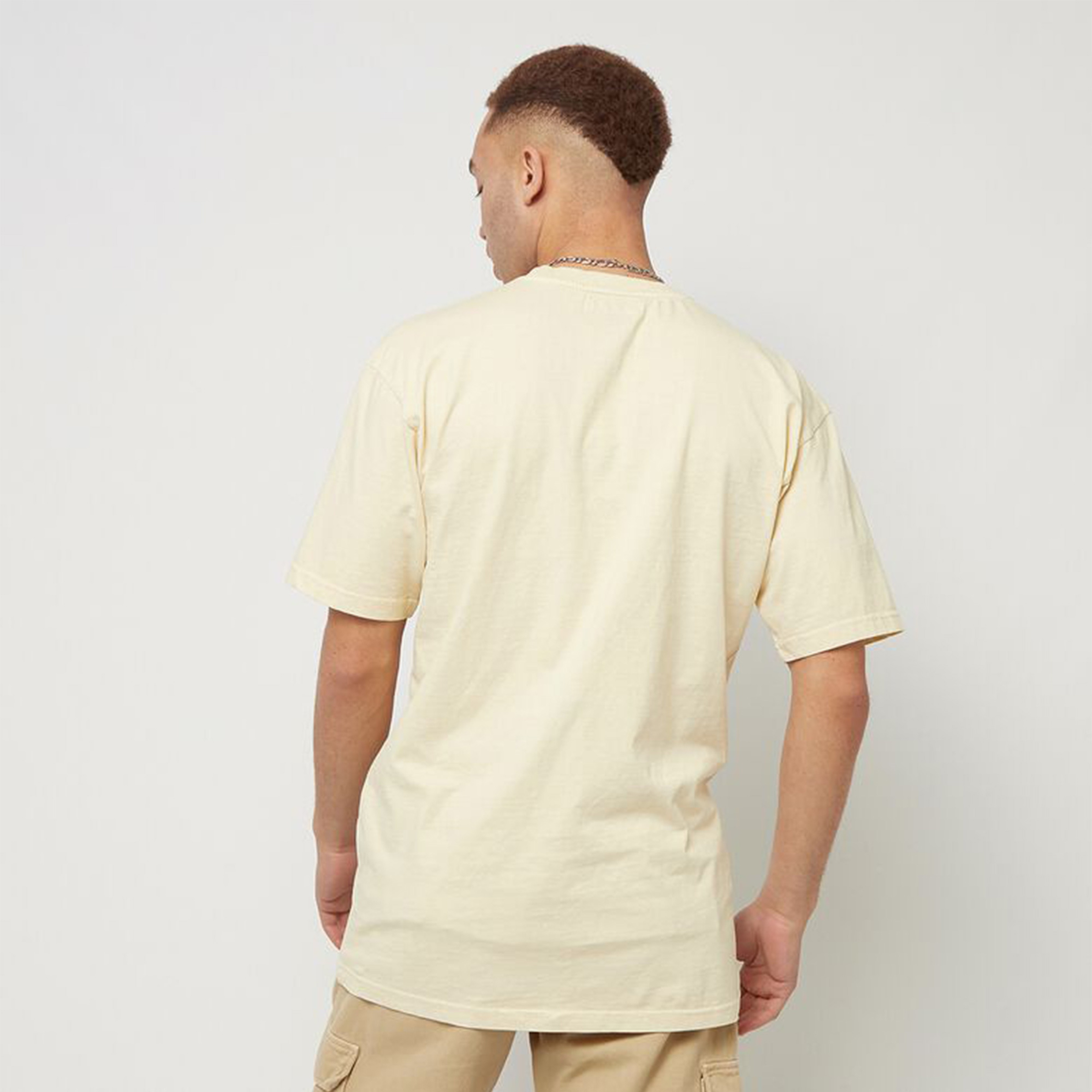 Market Long Bois Erkek Krem T-Shirt