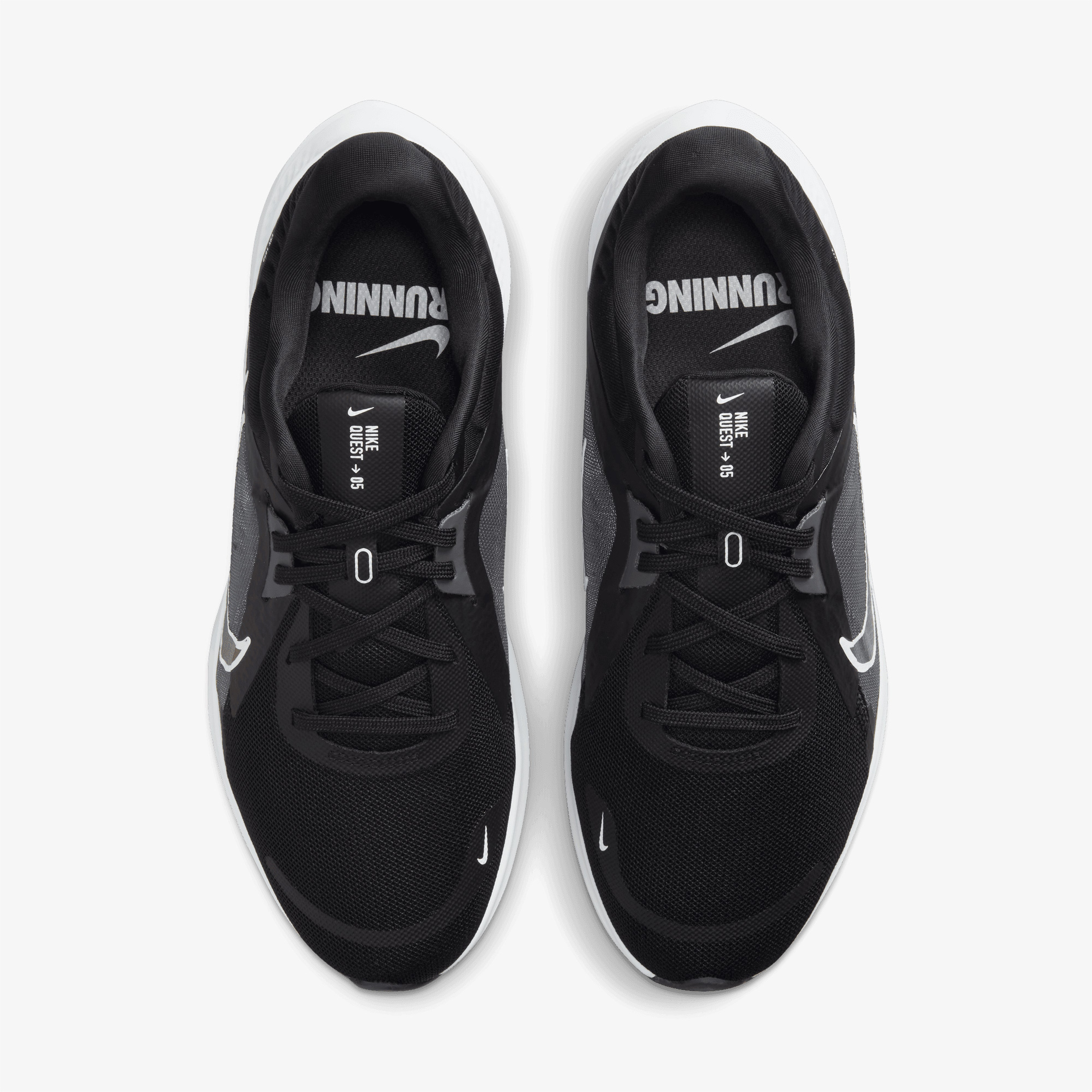 Nike Quest 5 Kadın Siyah Koşu Ayakkabısı