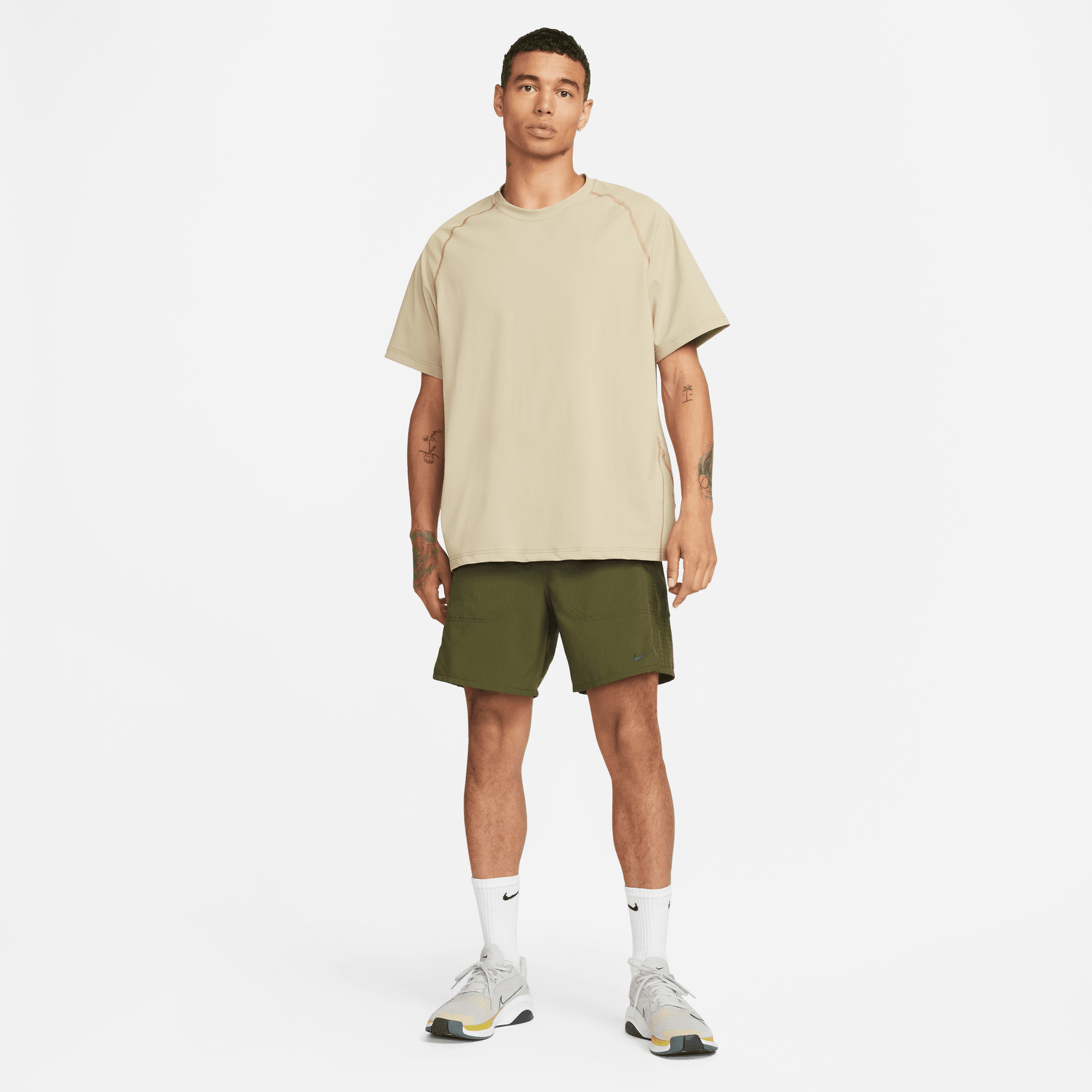 Nike Dri-Fit Adv Axis Performance Solutions Erkek Yeşil Antrenman Şortu