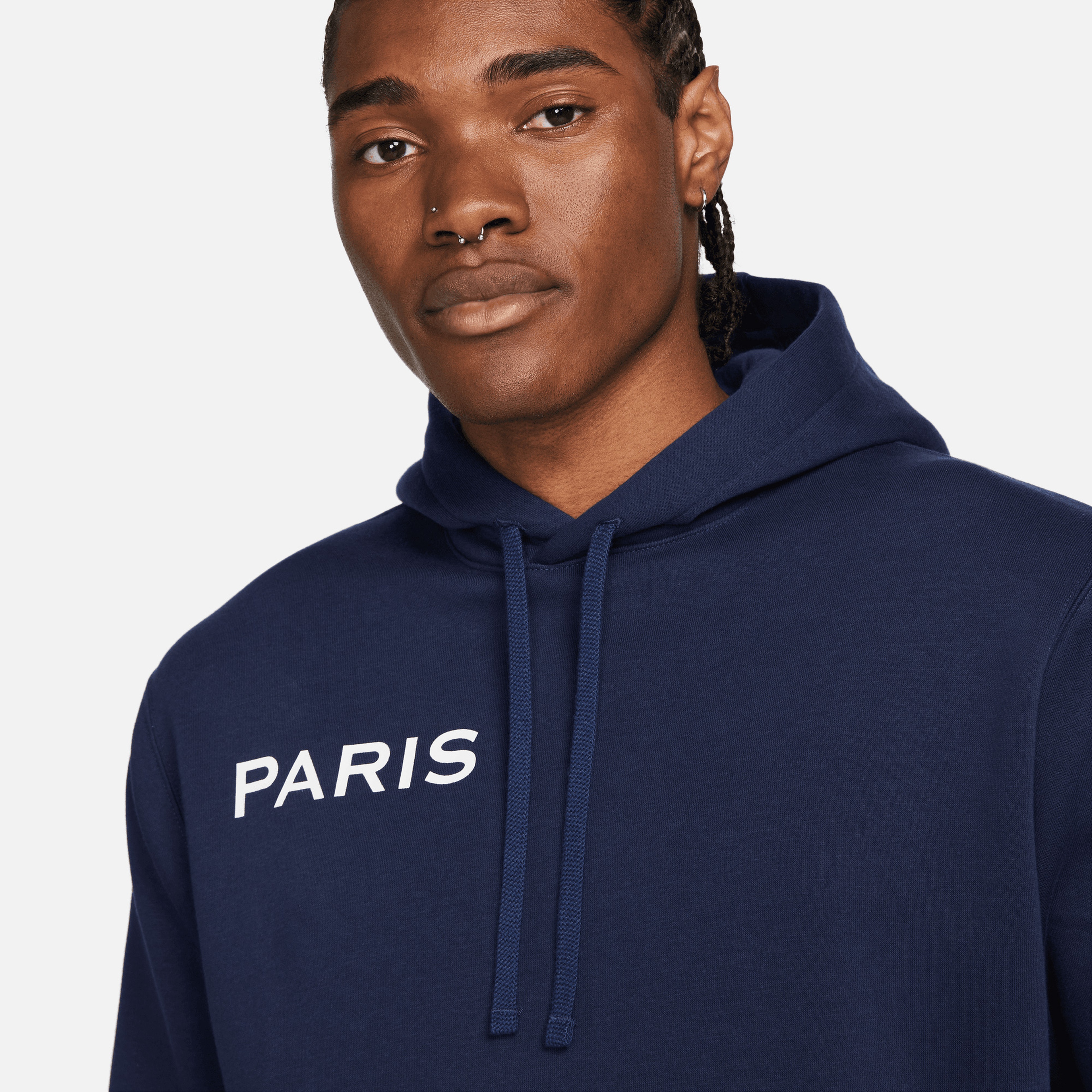 Nike Paris Saint-Germain Club Erkek Mavi Günlük Sweatshirt