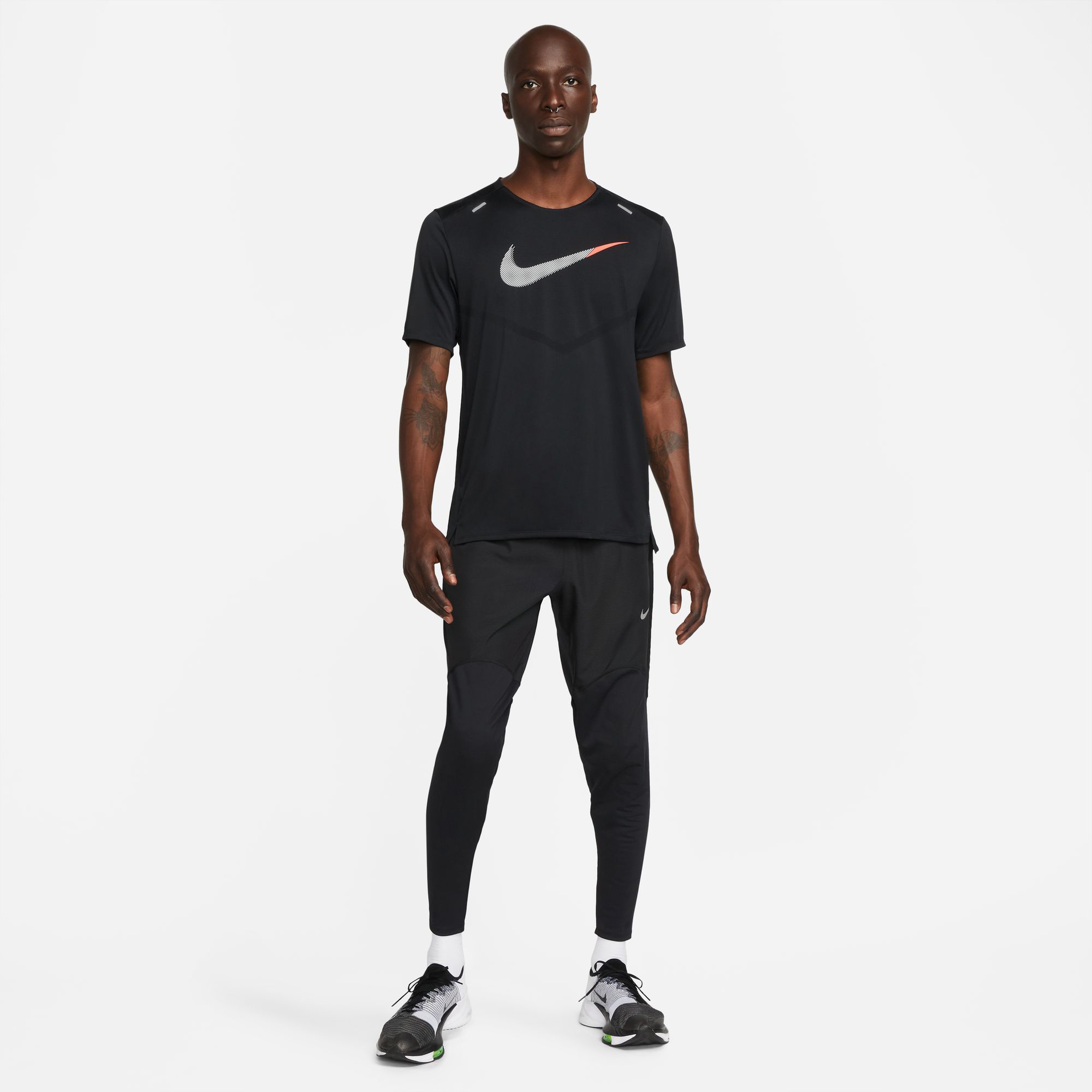 Nike Dri-Fit Fast Erkek Siyah Koşu Eşofman Altı