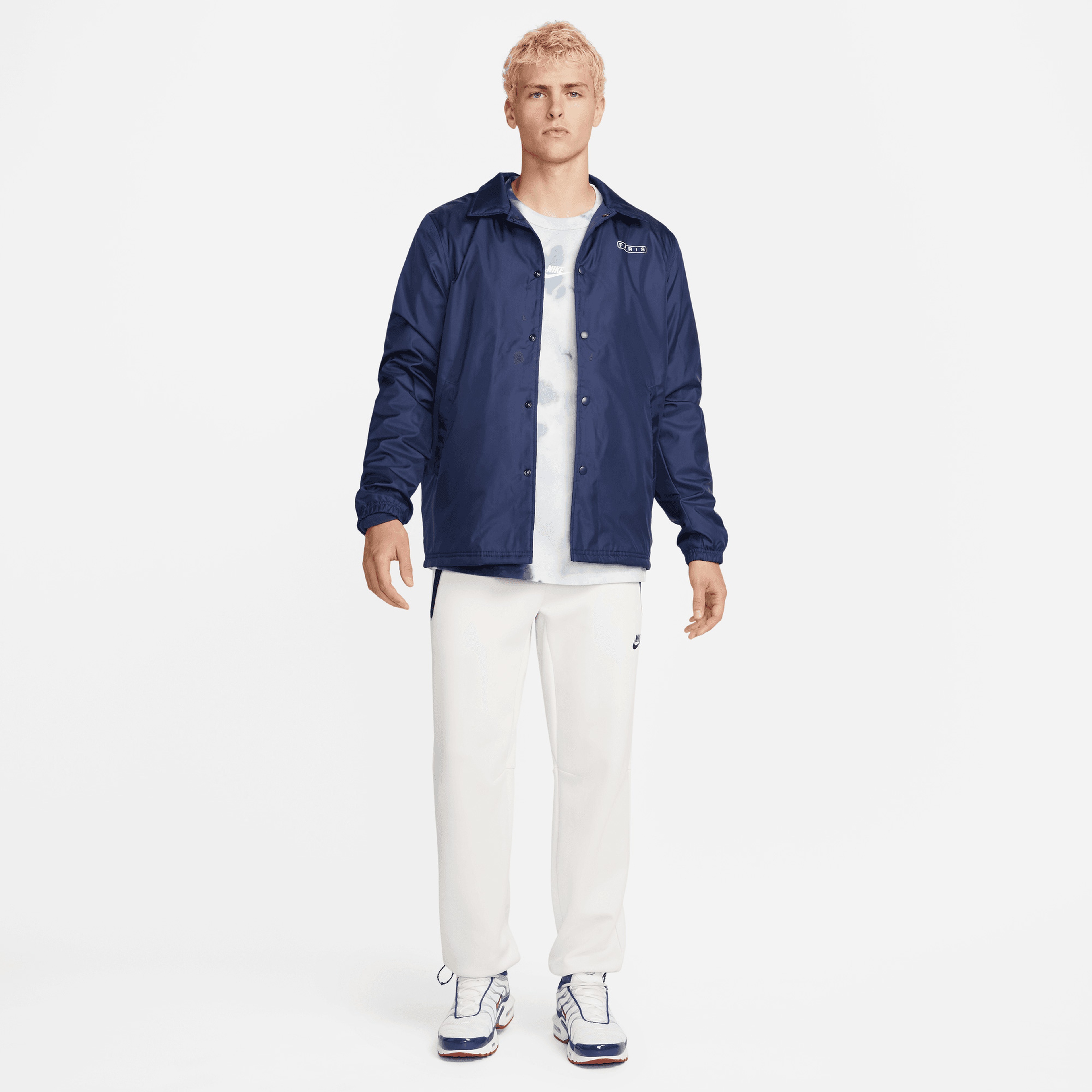 Nike Paris Saint-Germain JDI Erkek Mavi Günlük Ceket