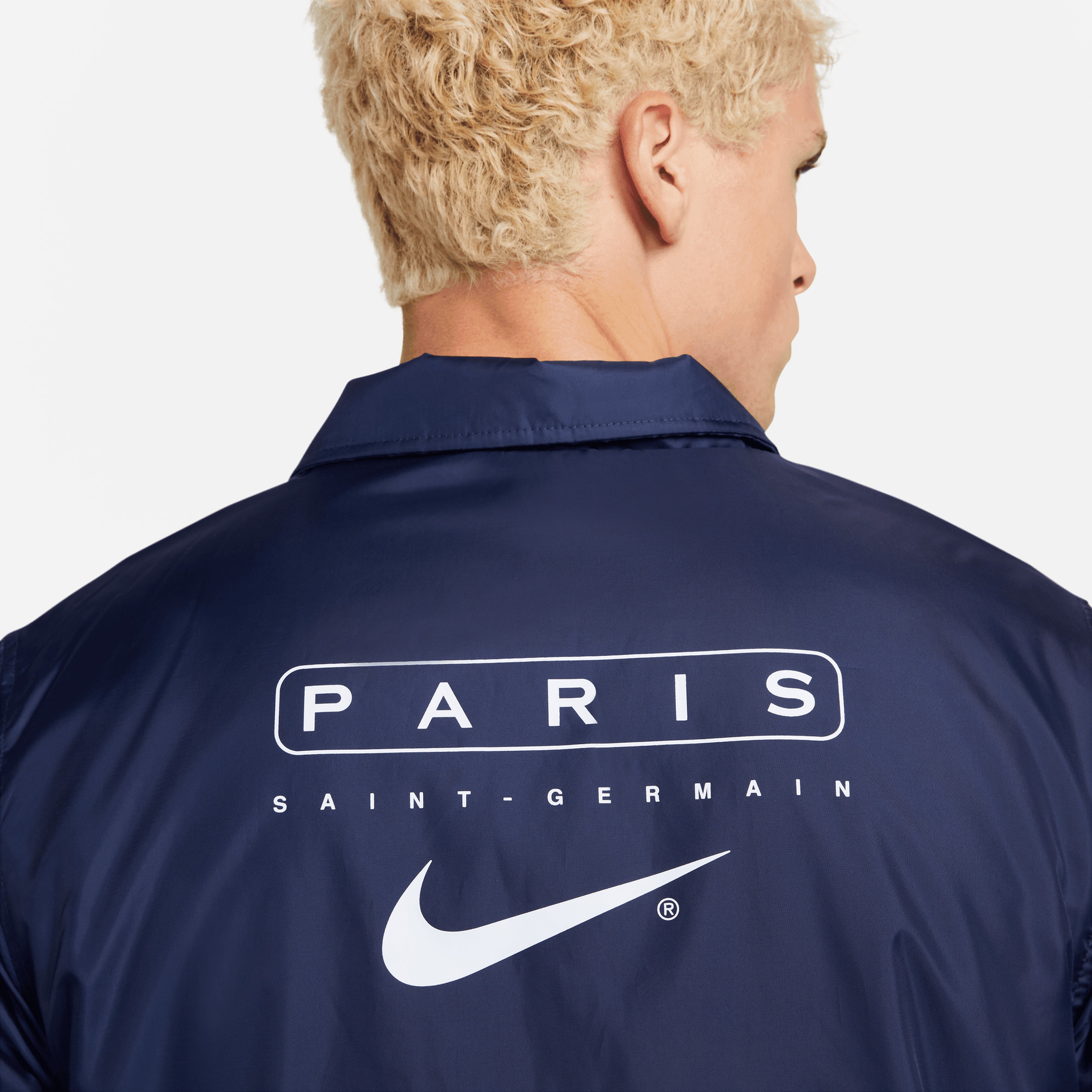 Nike Paris Saint-Germain JDI Erkek Mavi Günlük Ceket