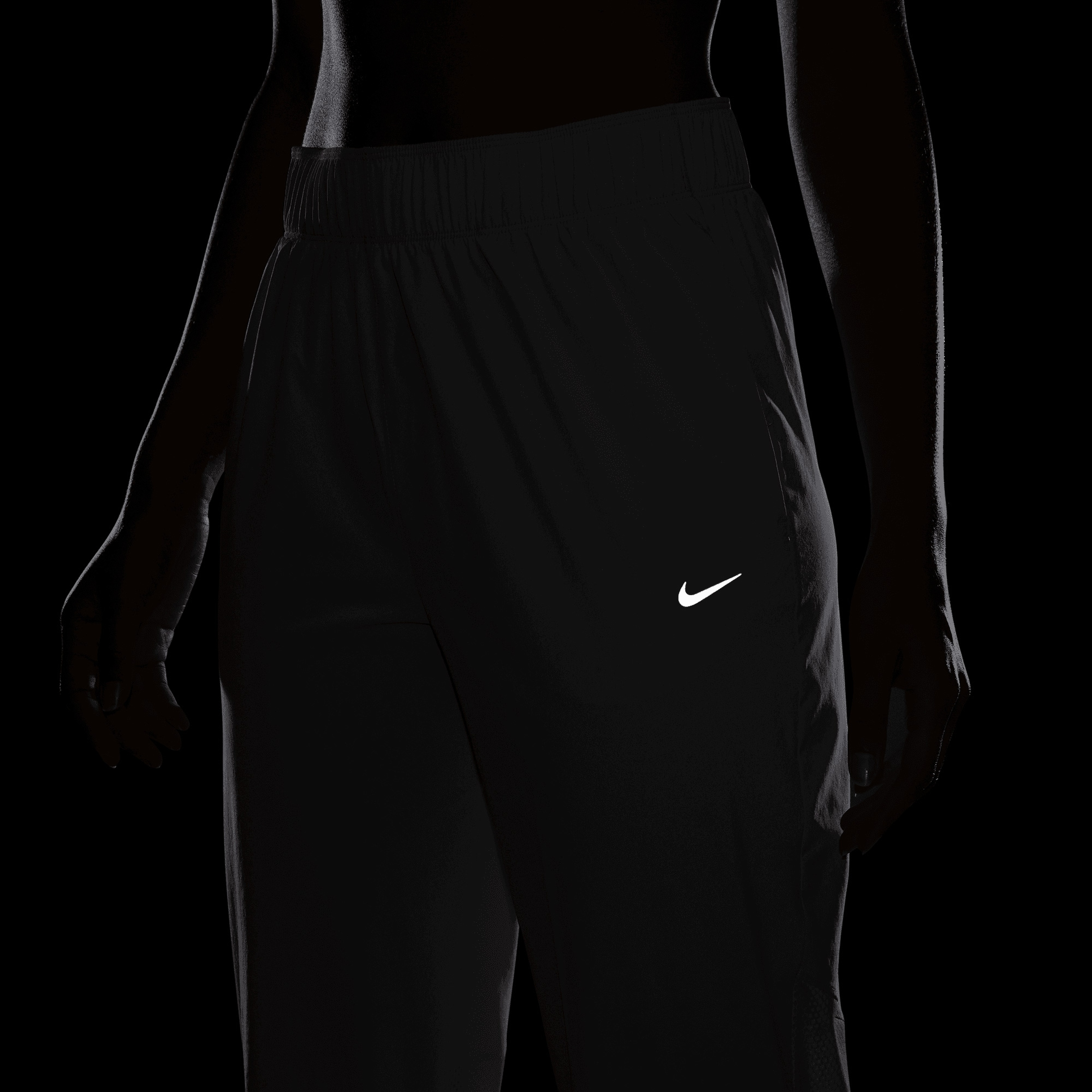 Nike Dri-Fit Fast Kadın Gri Koşu Eşofman Altı