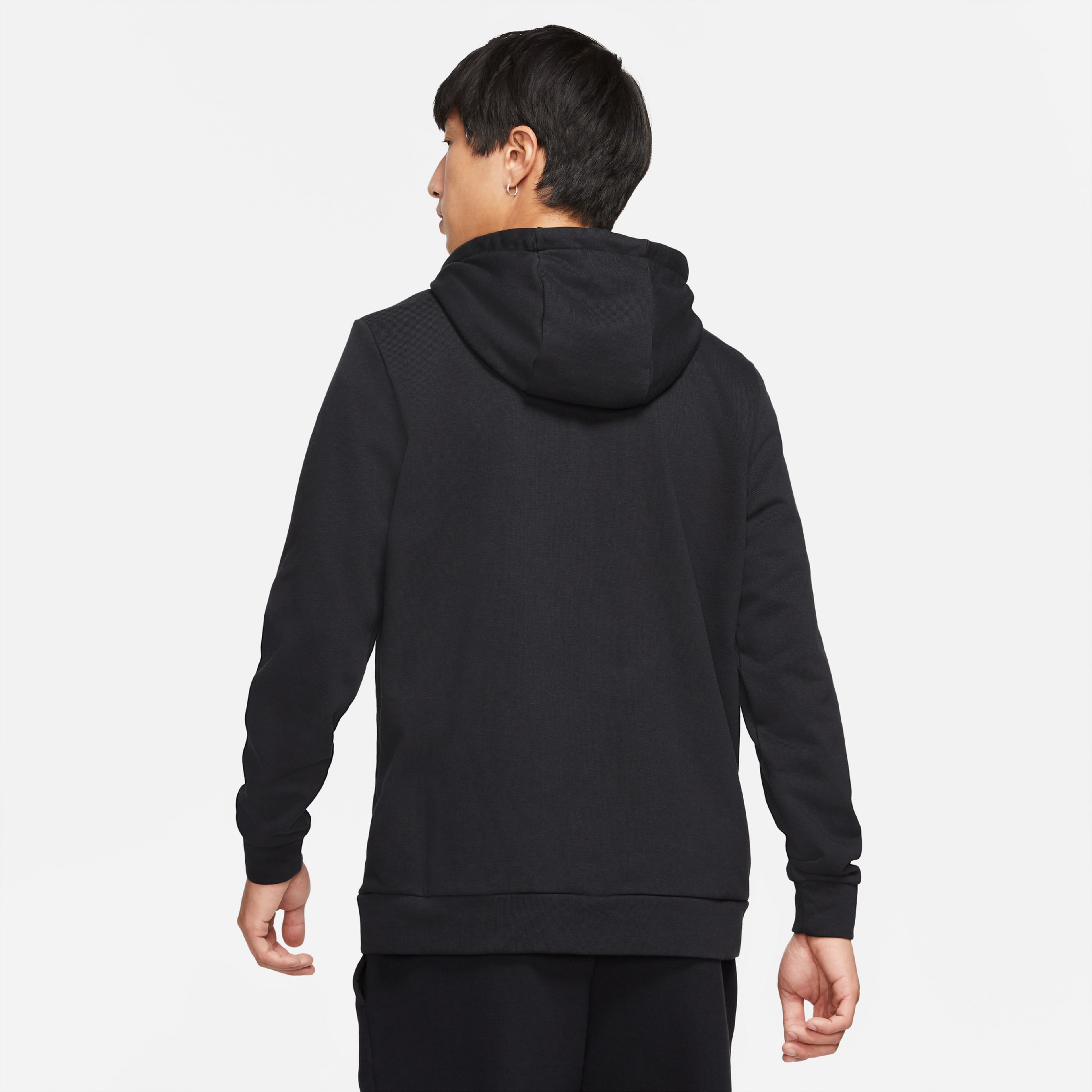 Nike Dri-Fit Erkek Siyah Antrenman Sweatshirt