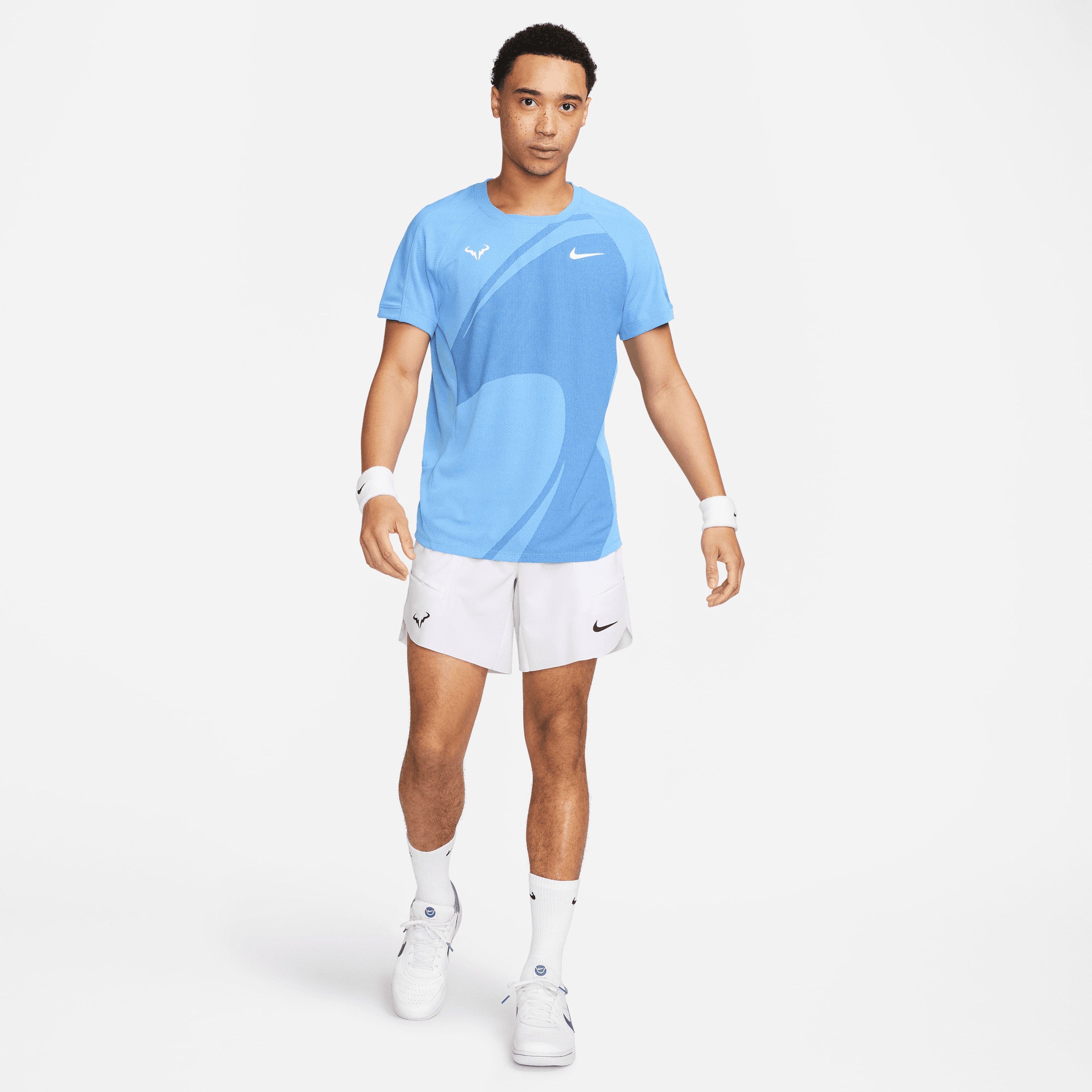 Nike Erkek Mavi T-Shirt