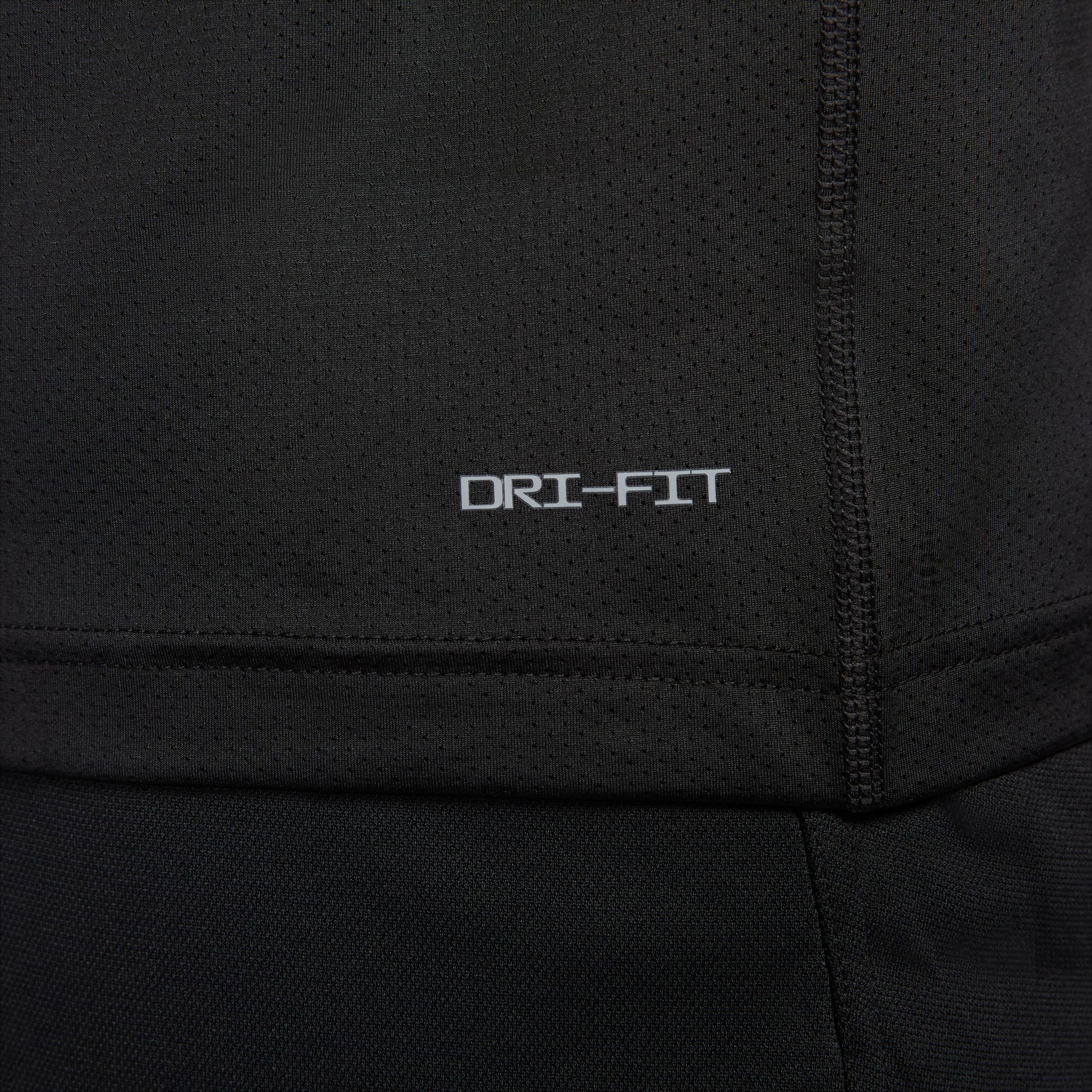 Nike Dri-Fit Ready Erkek Siyah Antrenman T-Shirt