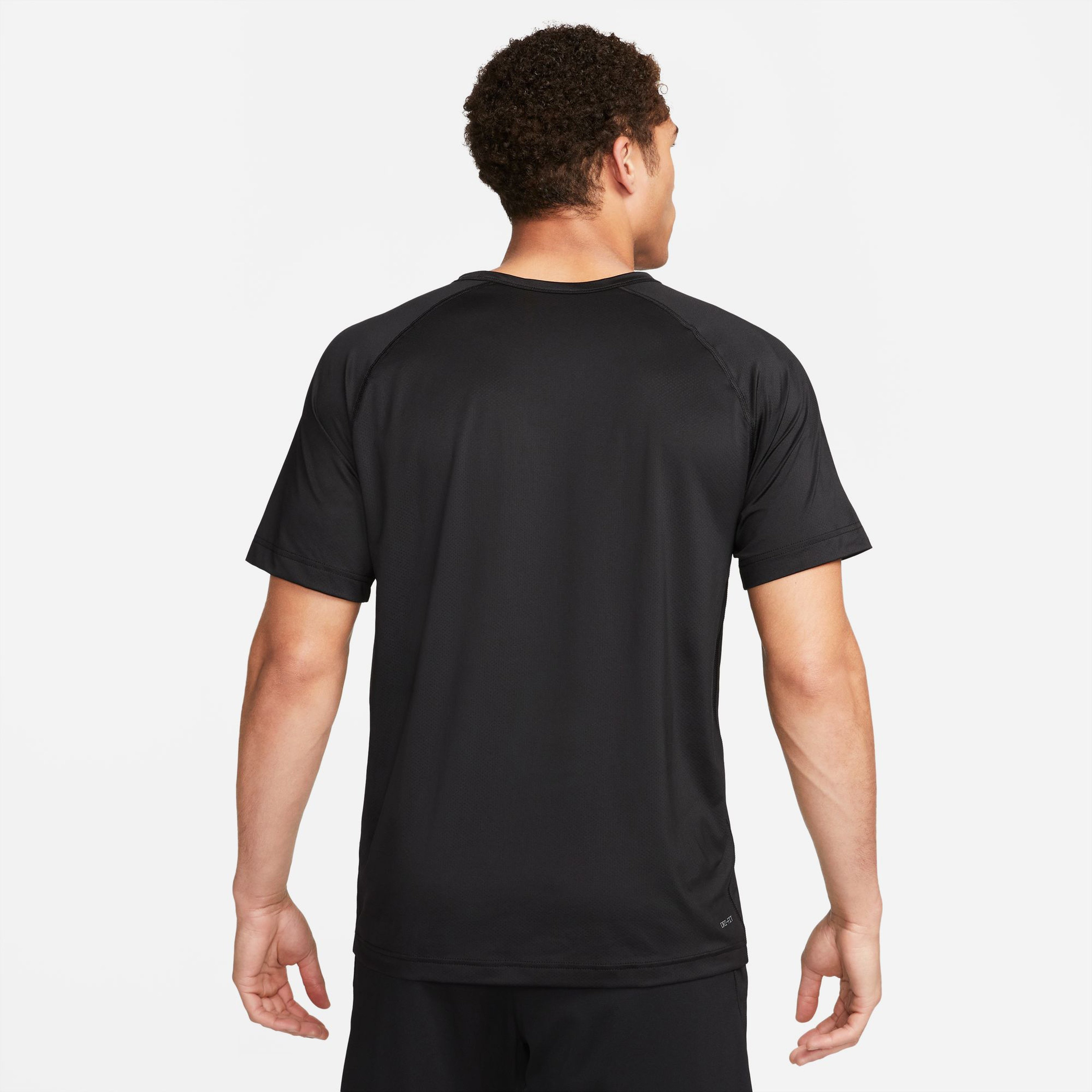 Nike Dri-Fit Ready Erkek Siyah Antrenman T-Shirt