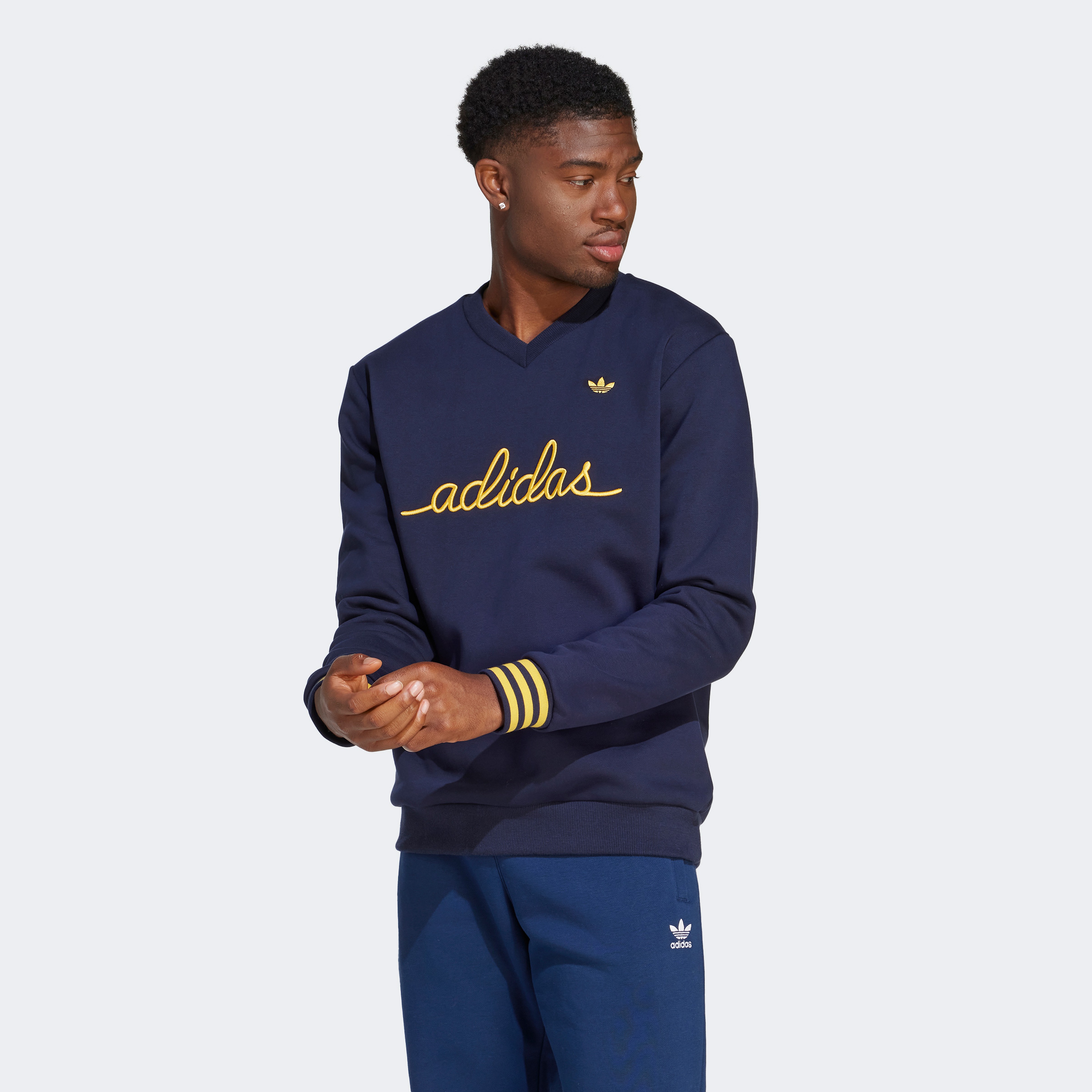 adidas Originals Erkek Lacivert Sweatshirt