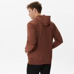 Market Smiley Haters Erkek Kahverengi Hoodie