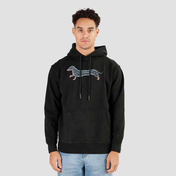 Market Long Bois Charcoal Erkek Siyah Hoodie