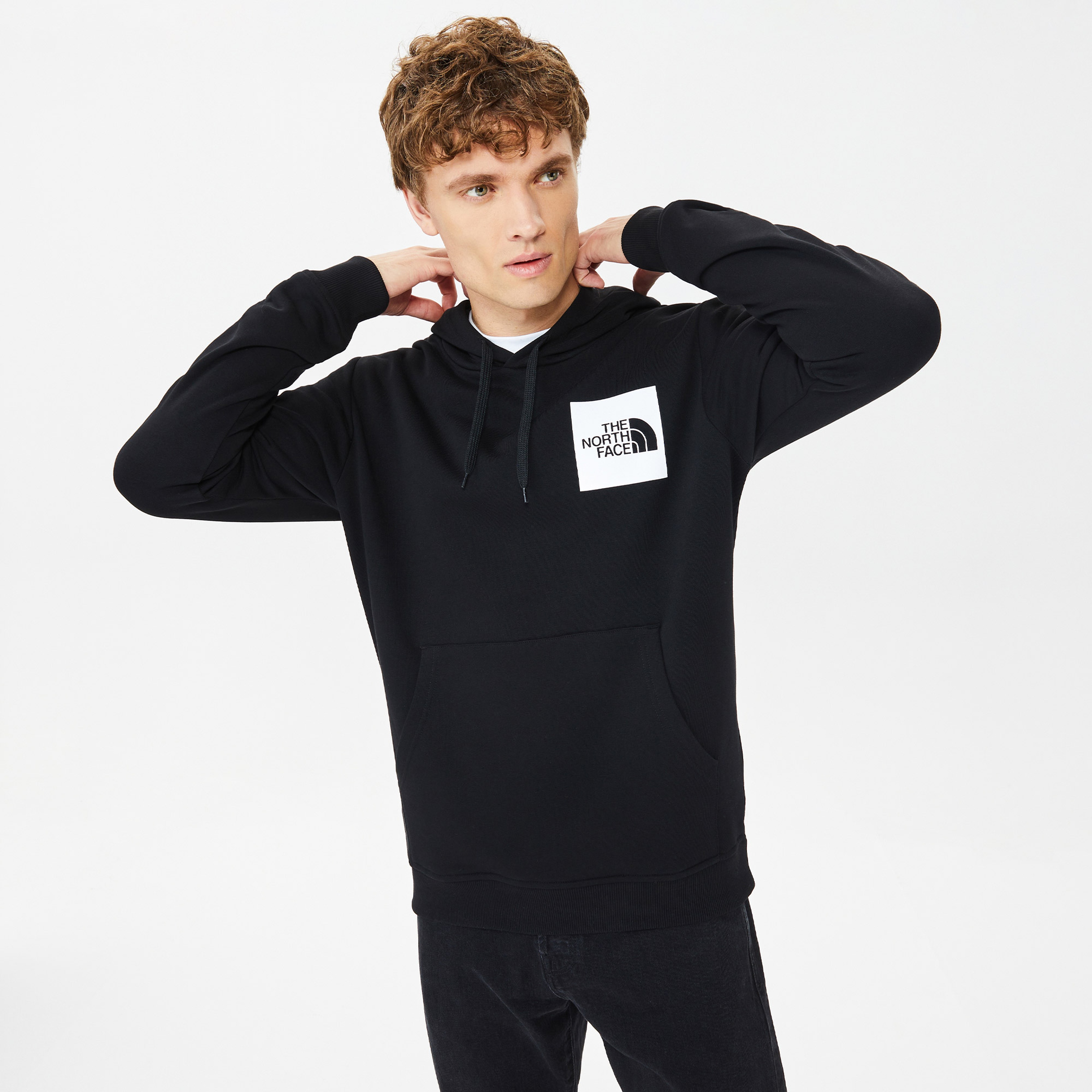 The North Face Fine Erkek Siyah Hoodie