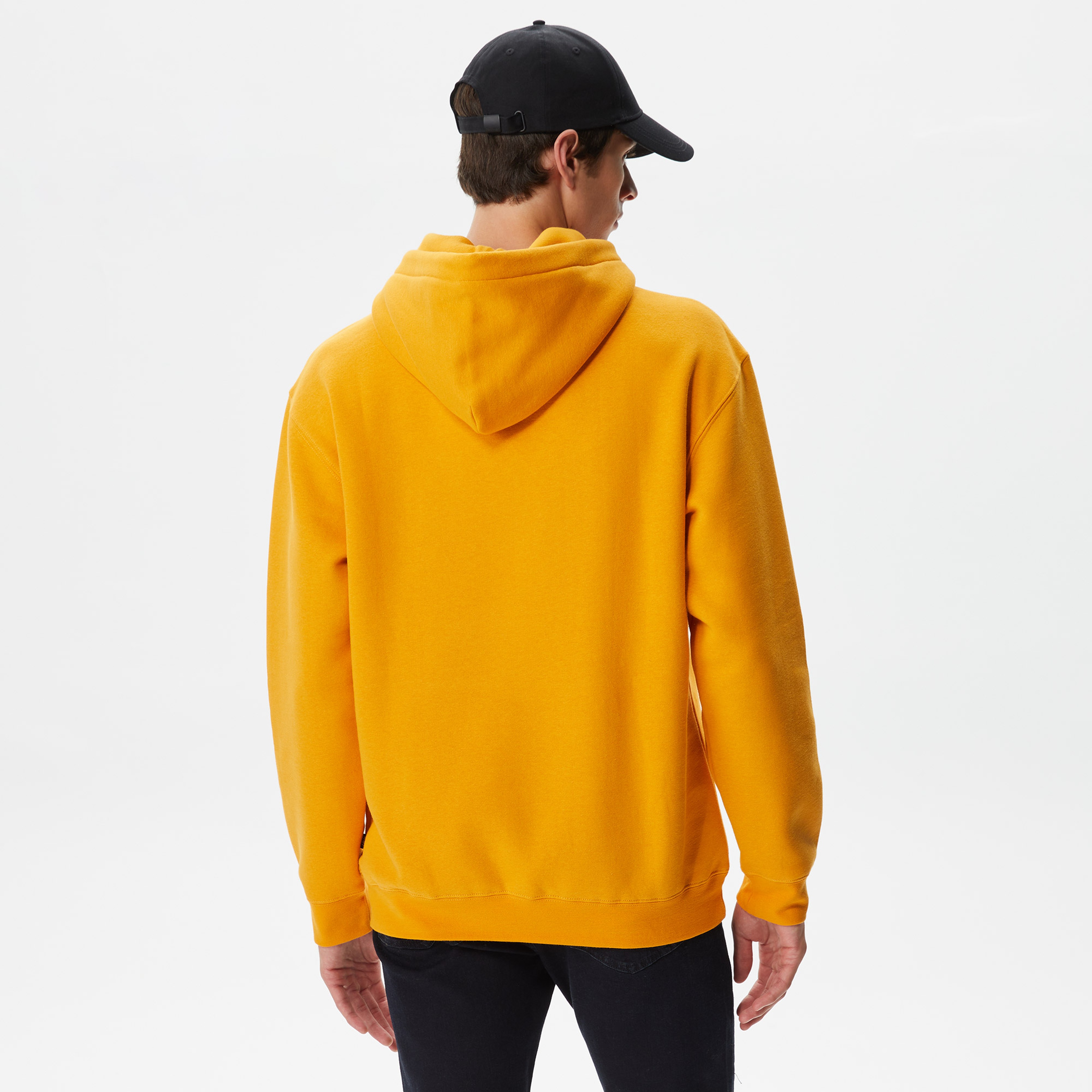 Huf Tresspass Pullover Erkek Turuncu Hoodie