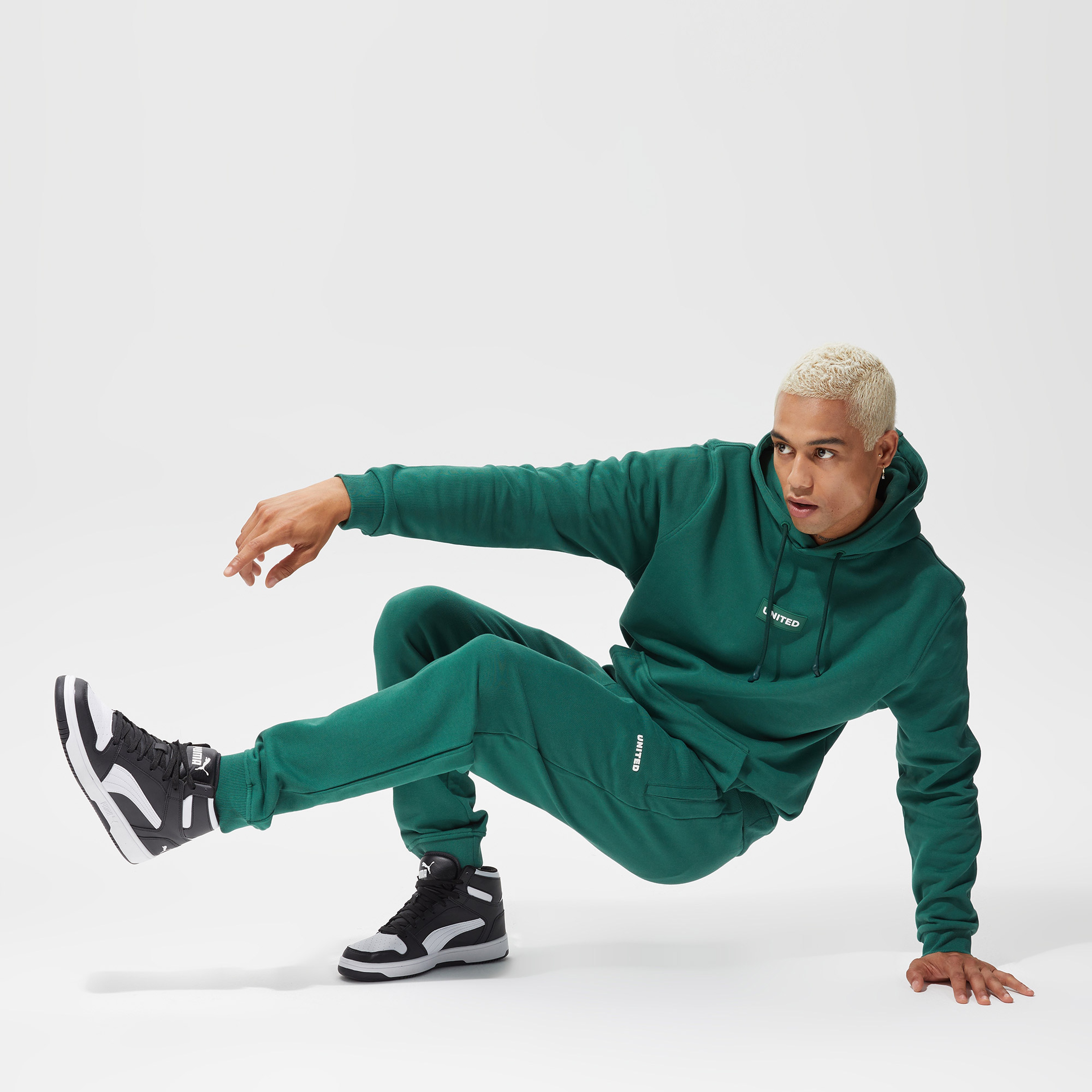 UNITED4 Erkek Yeşil Sweatshirt