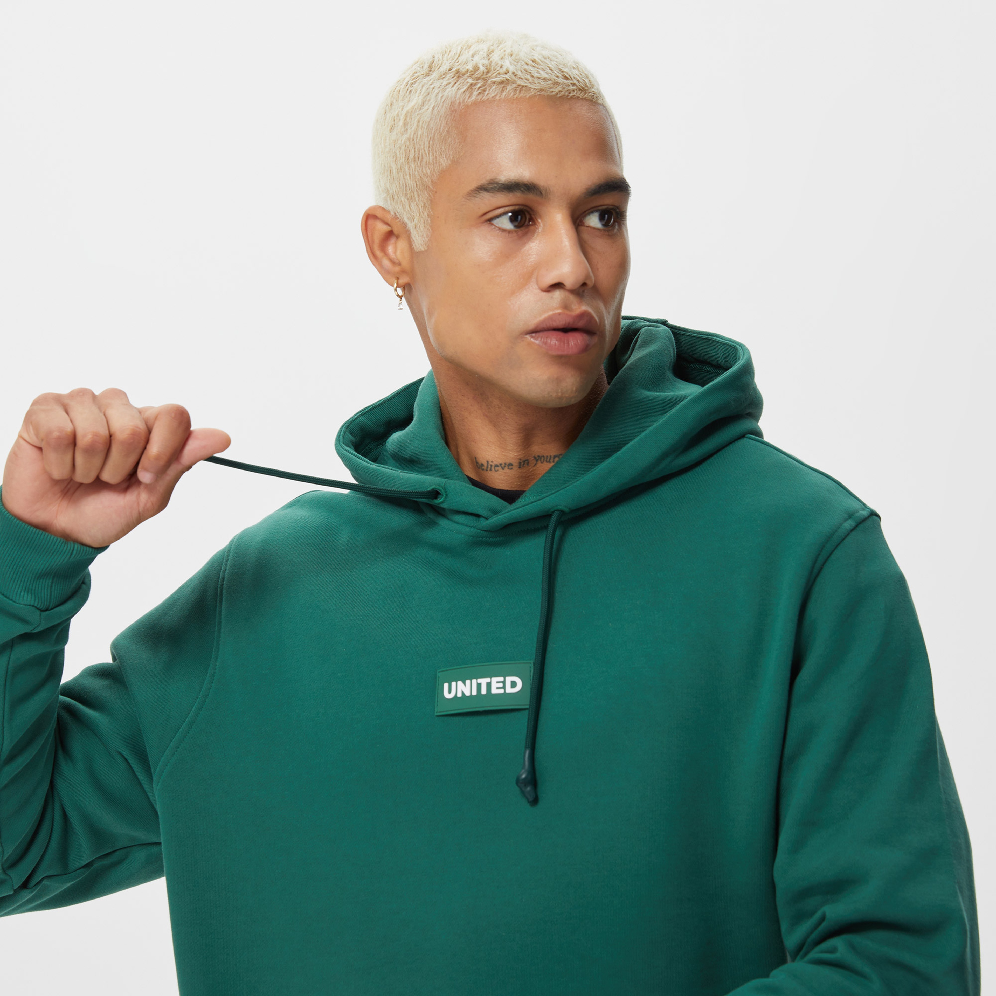 UNITED4 Erkek Yeşil Sweatshirt