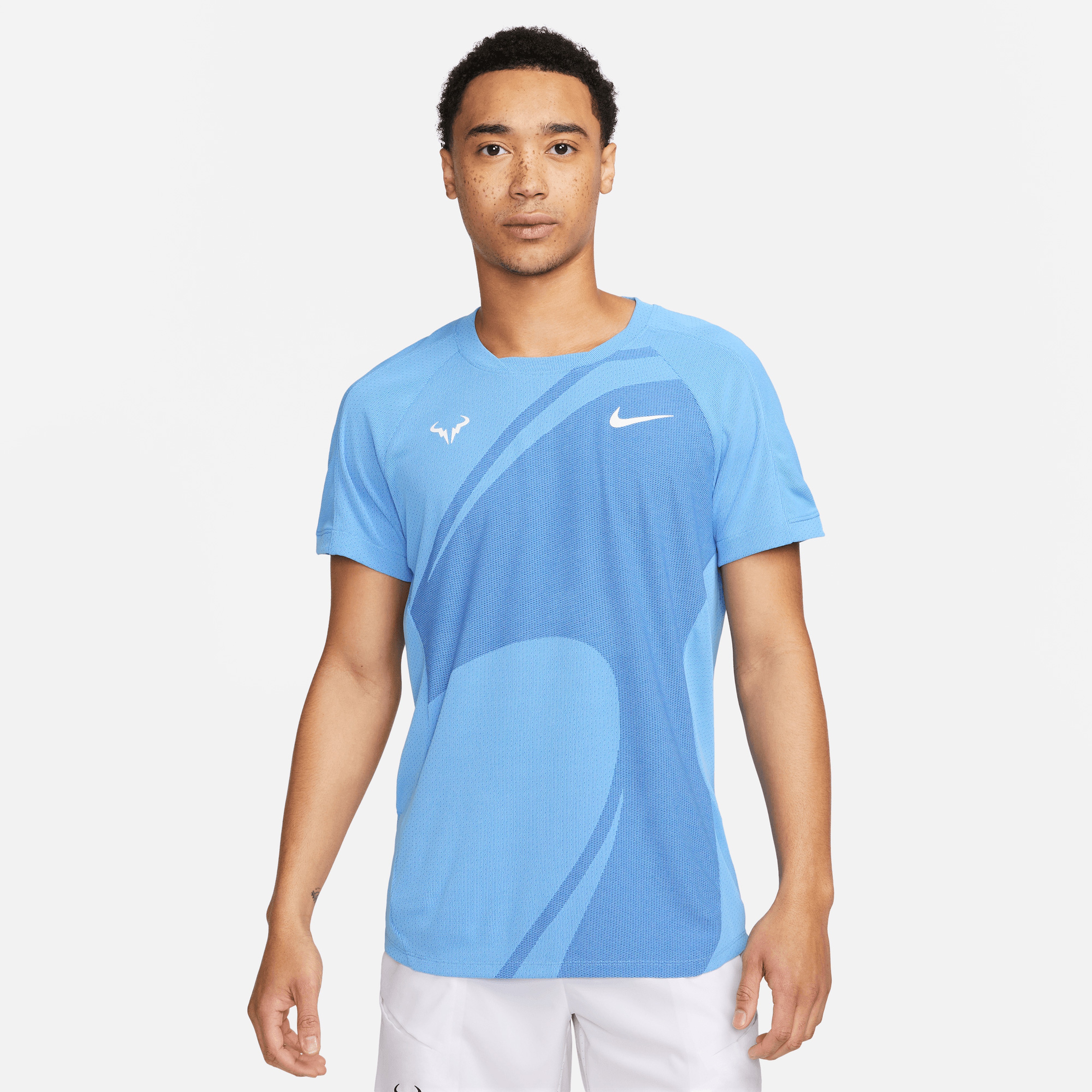Nike Erkek Mavi T-Shirt