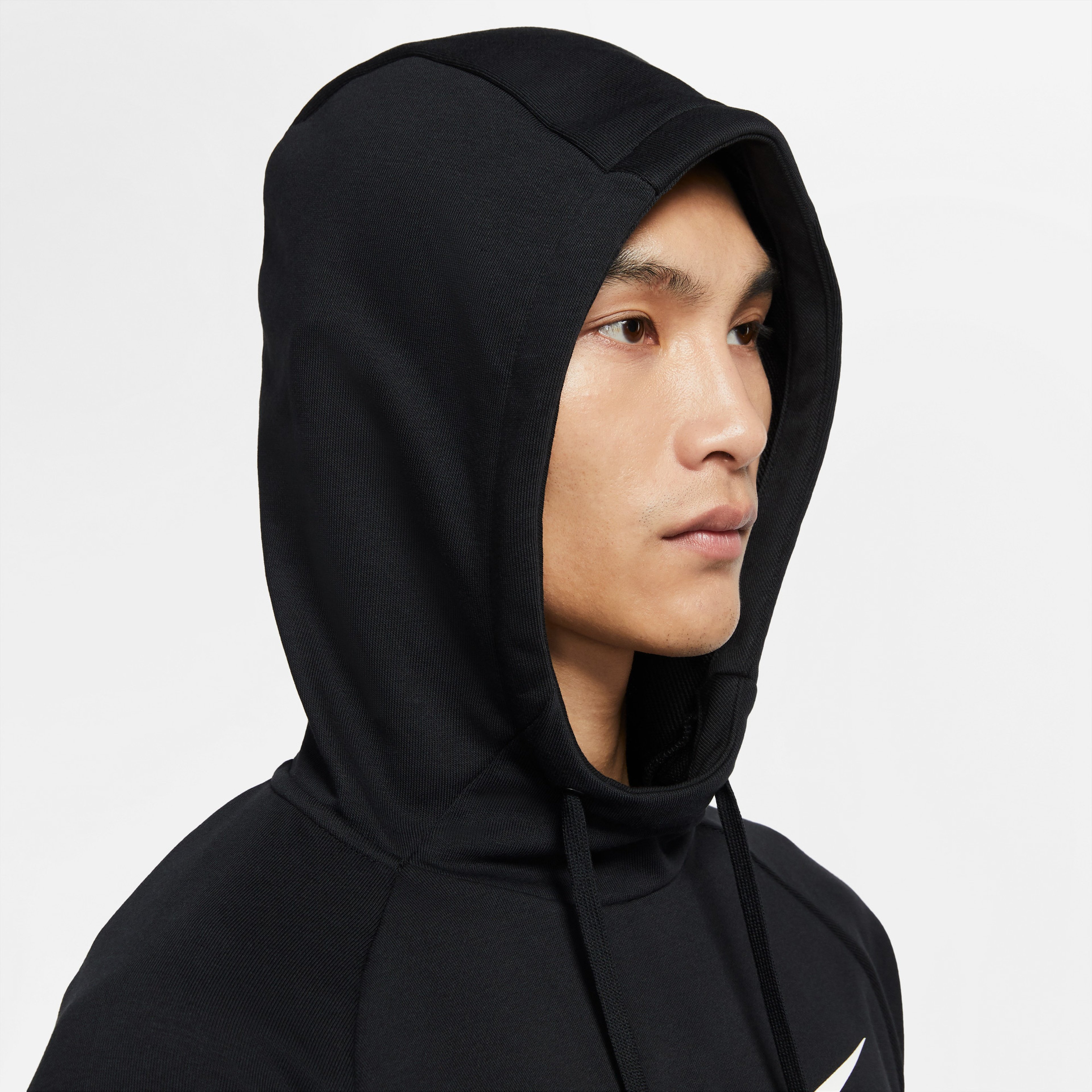 Nike Dri-Fit Pullover Erkek Siyah Antrenman Sweatshirt