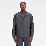 New Balance Athletics Linear Erkek Gri Ceket