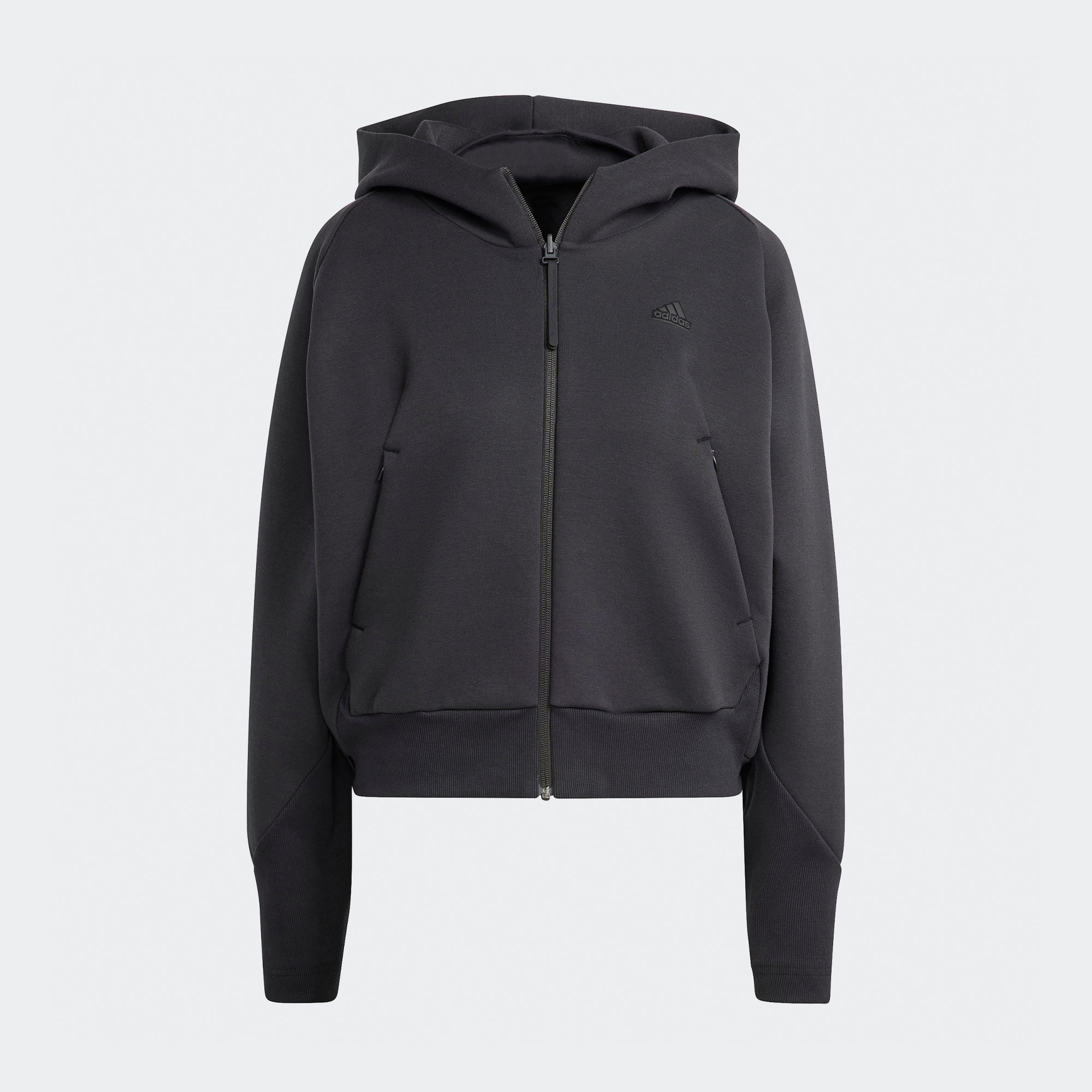 adidas Z.N.E. Full-Zip Kapüşonlu Kadın Siyah Eşofman Üstü