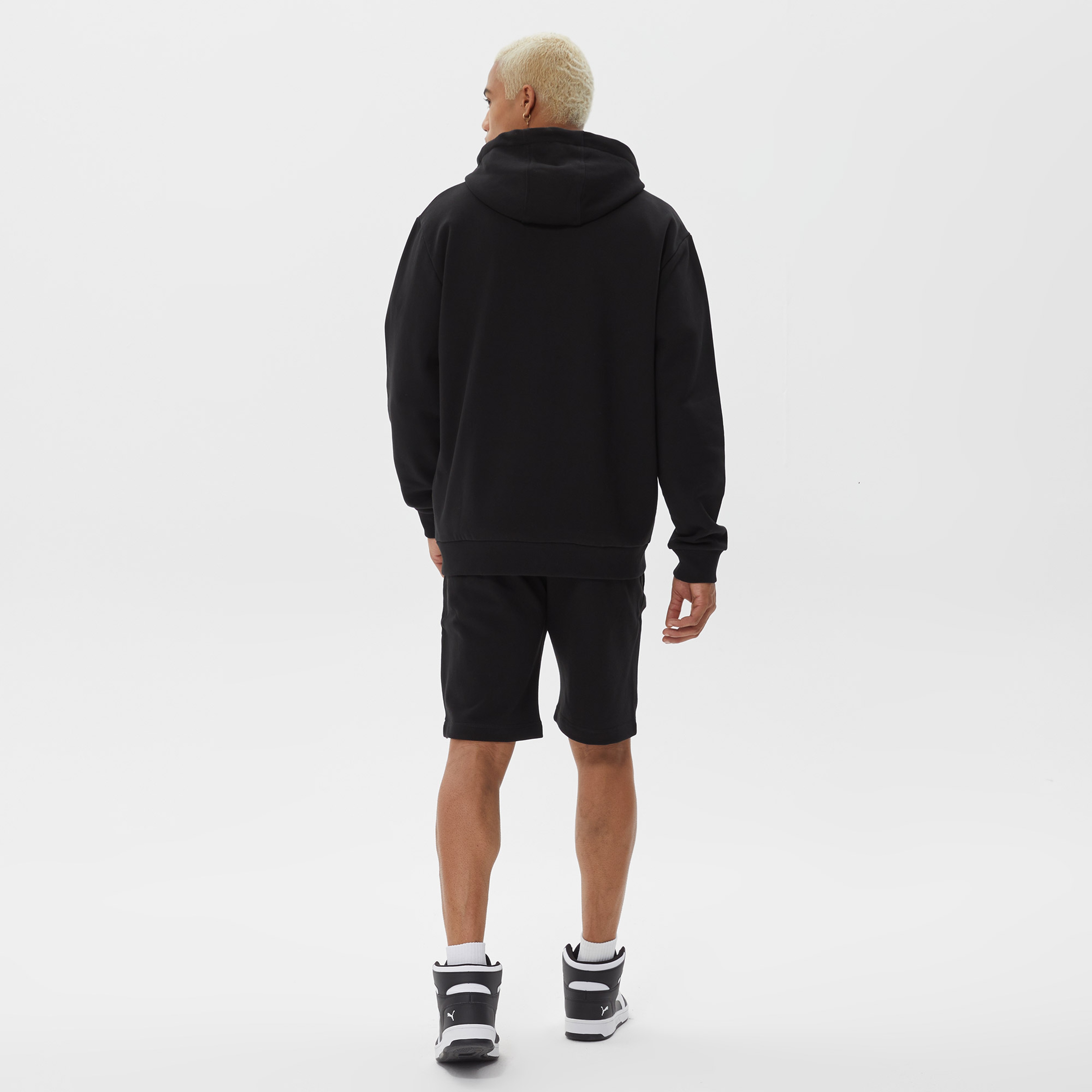 United4 Classic Erkek Siyah Eşofman Üstü