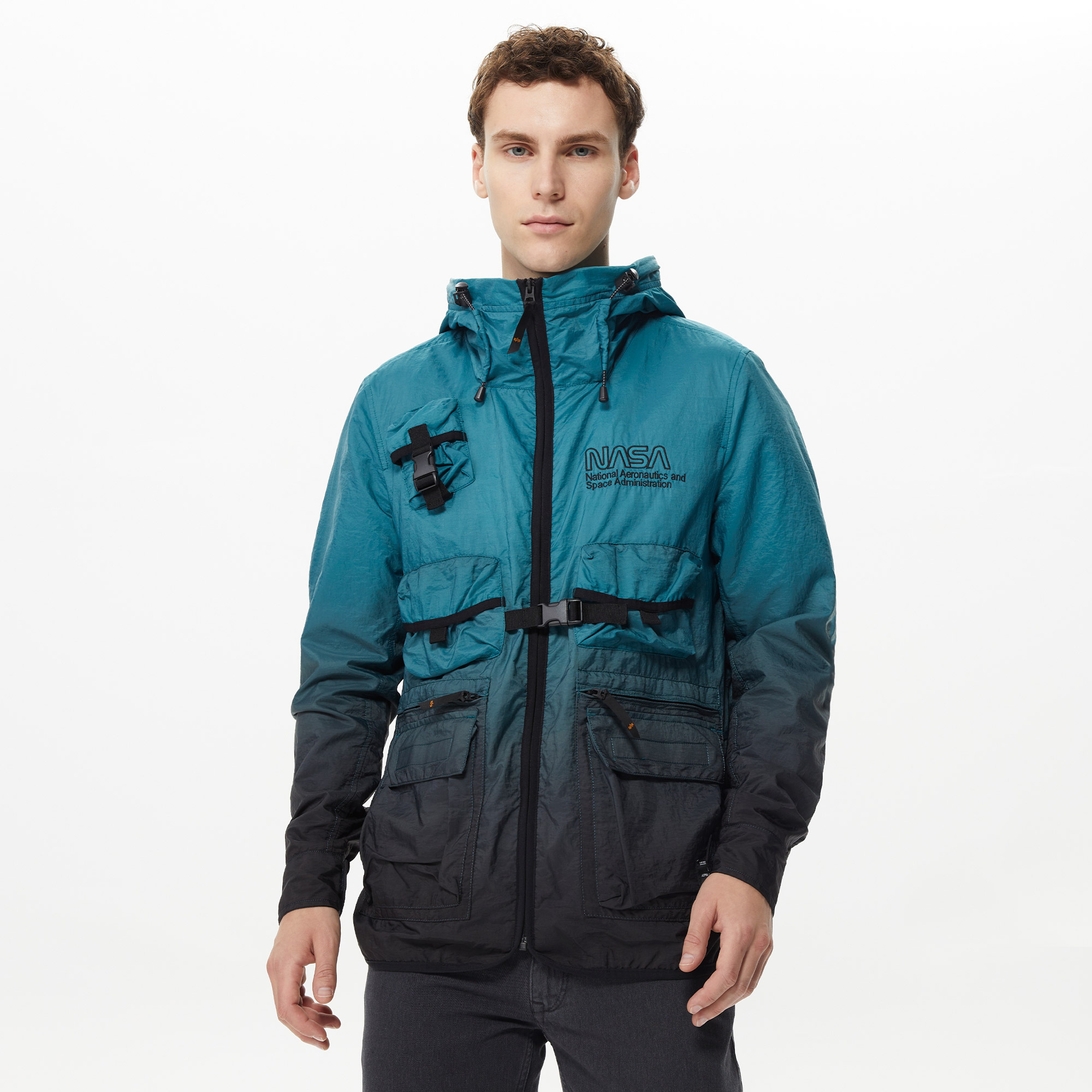 Alpha Industries Nasa Erkek Mavi Ceket