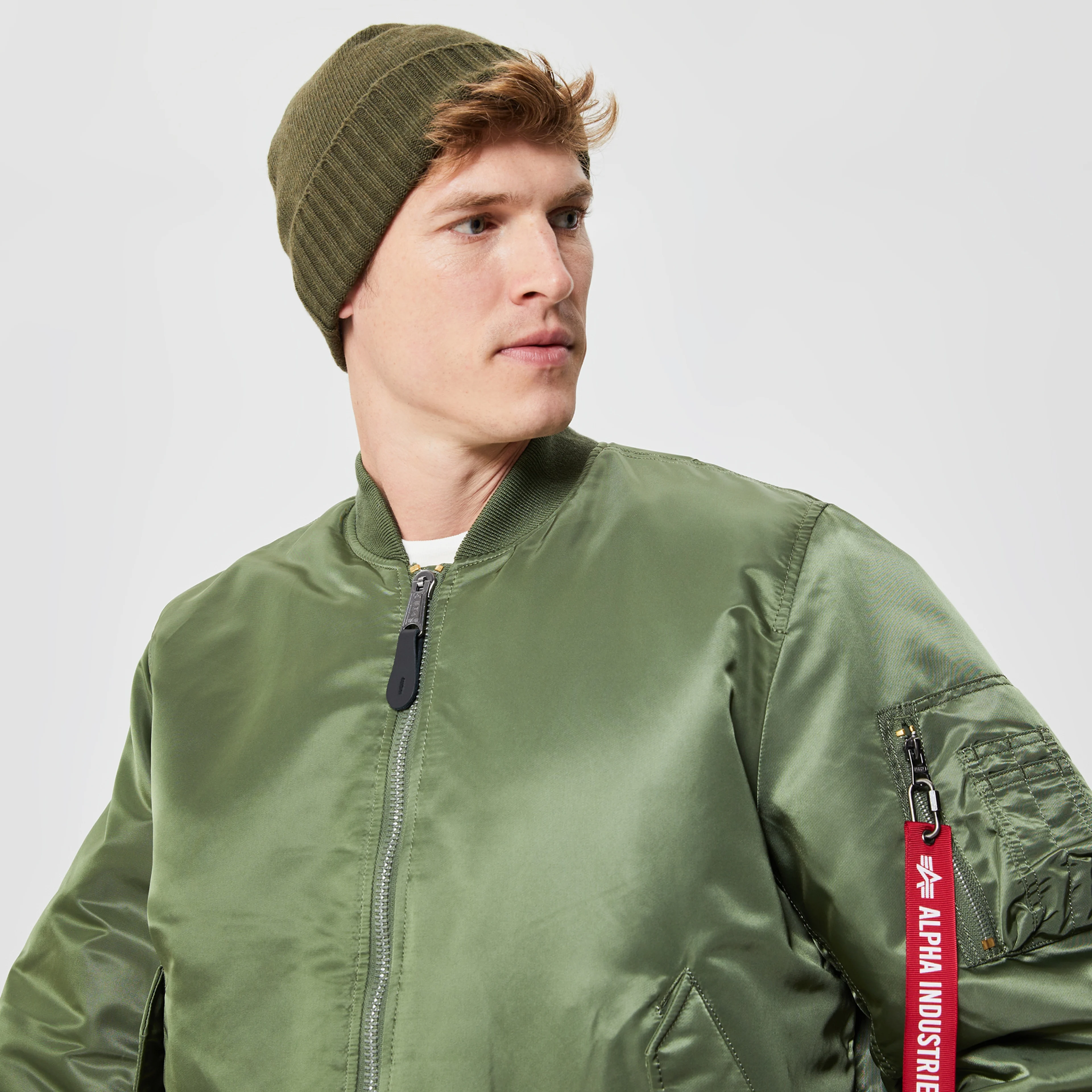 Alpha Industries MA-1 Flight Erkek Yeşil Ceket