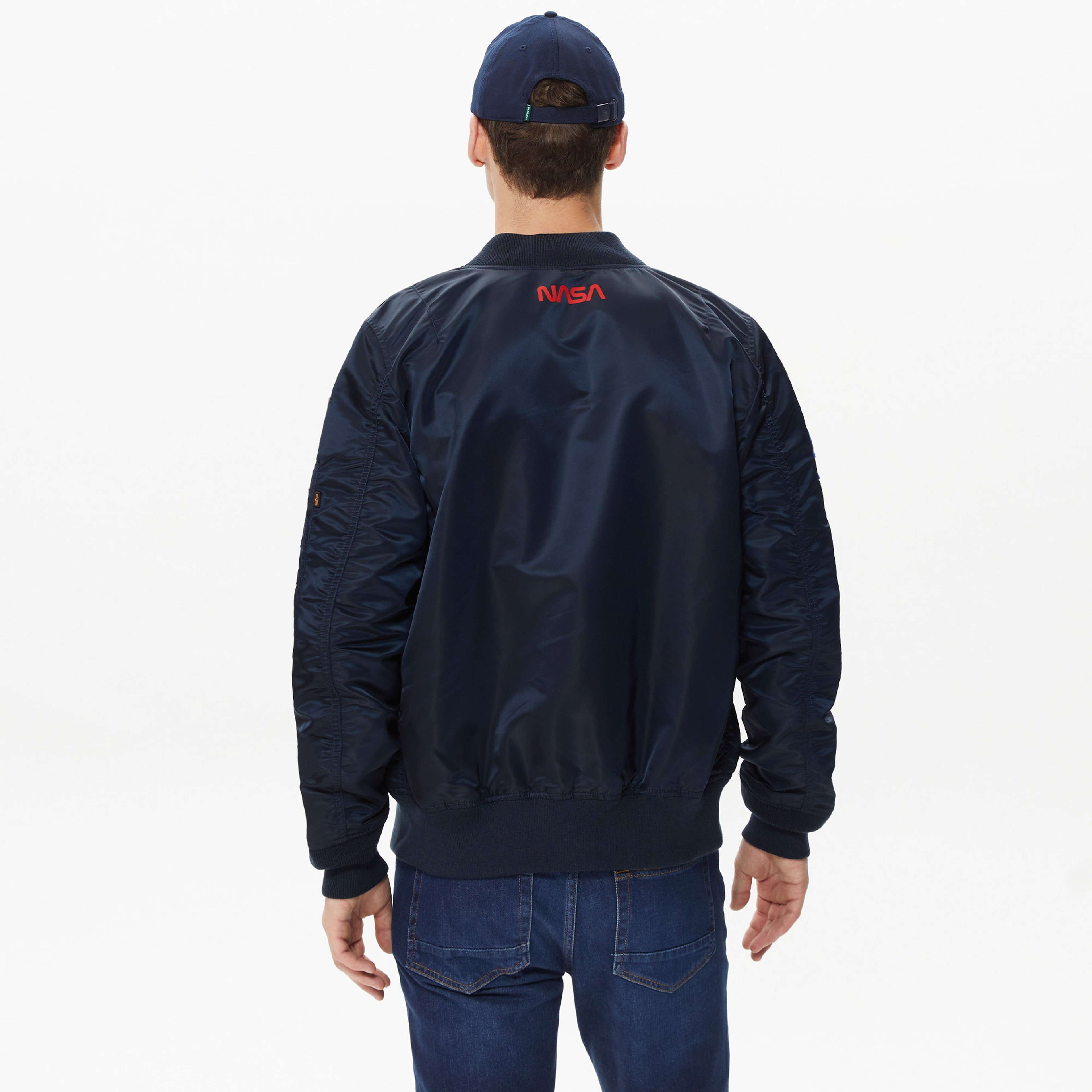 Alpha Industries Nasa Erkek Lacivert Ceket
