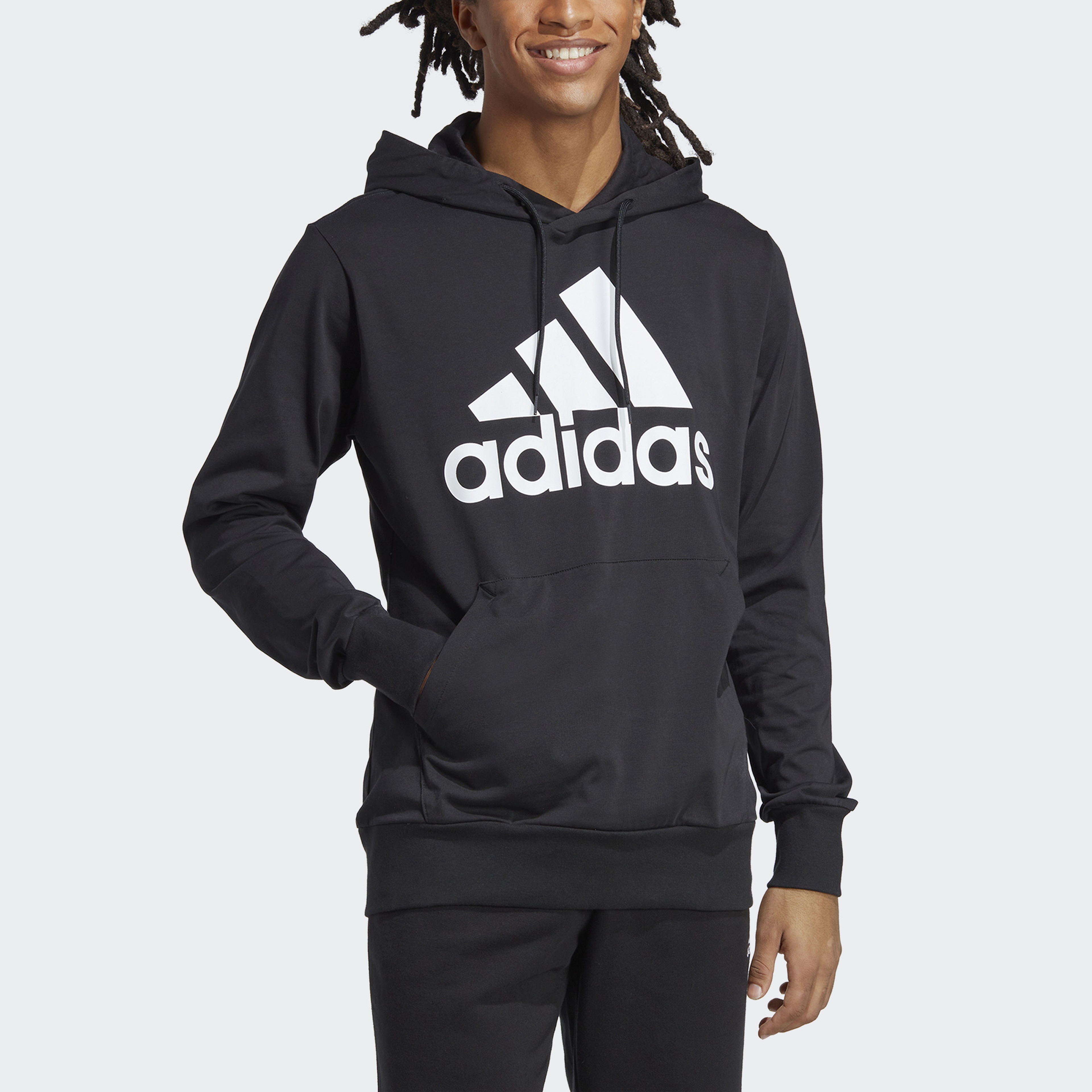 adidas Essentials Erkek Siyah Günlük Sweatshirt