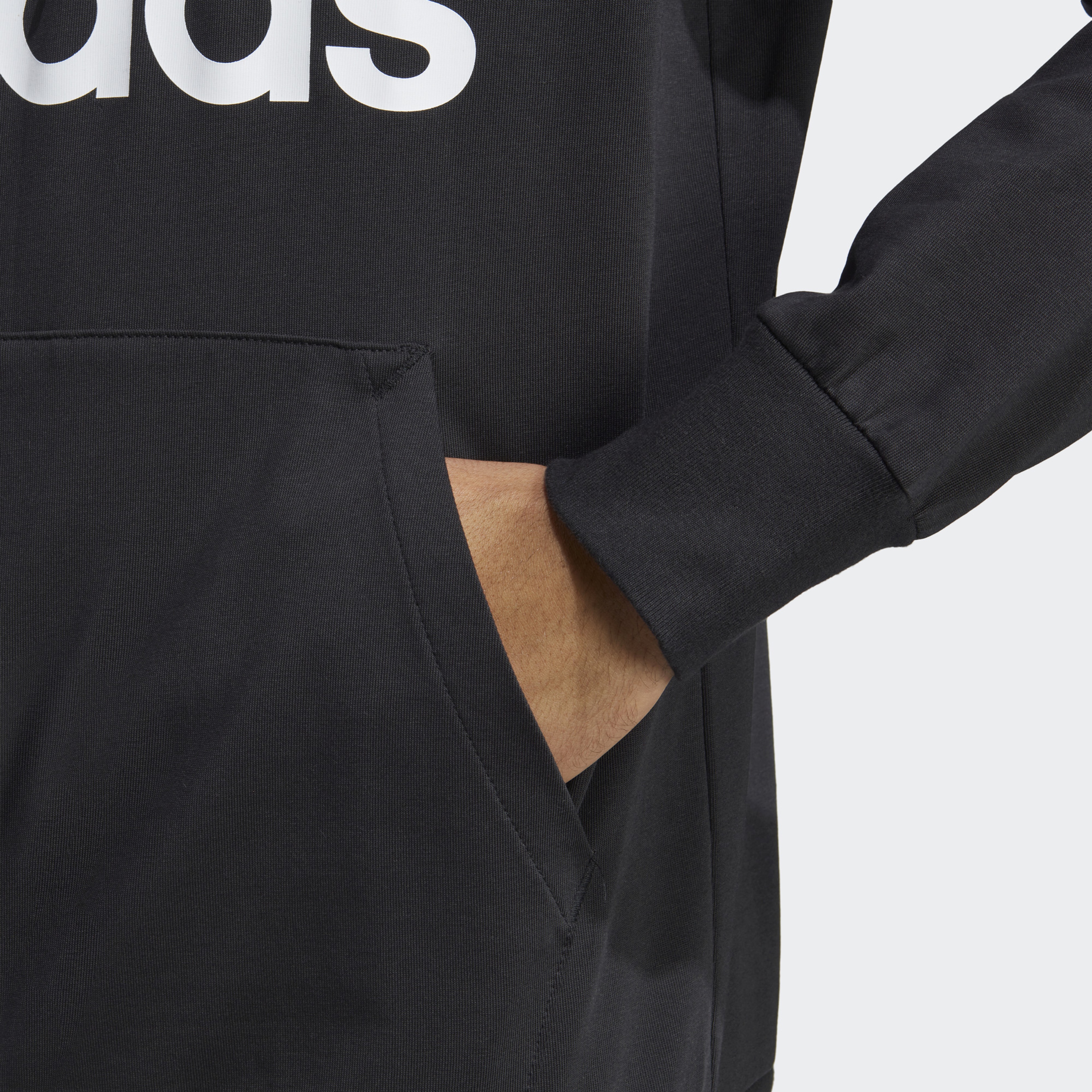 adidas Essentials Erkek Siyah Günlük Sweatshirt