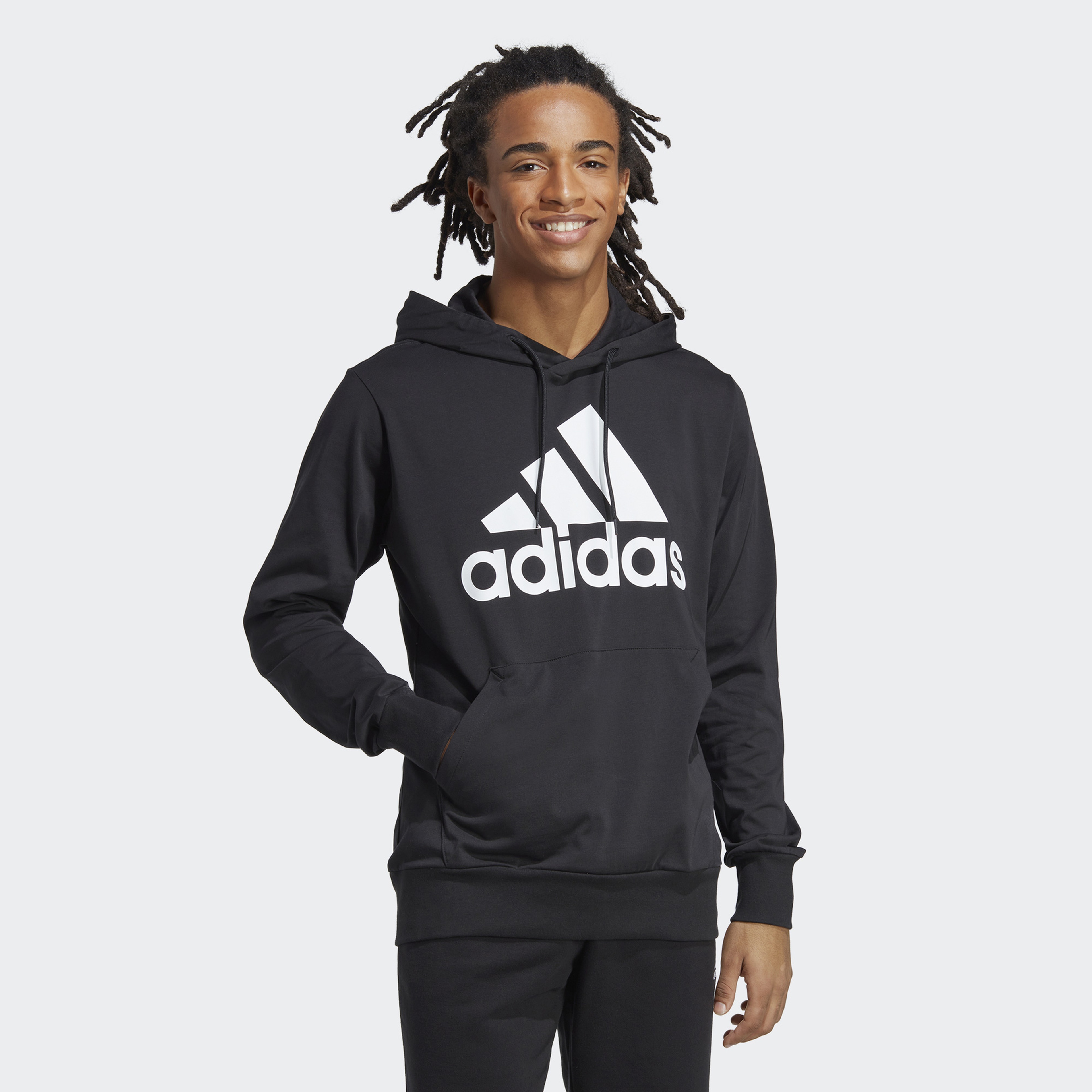 adidas Essentials Erkek Siyah Günlük Sweatshirt