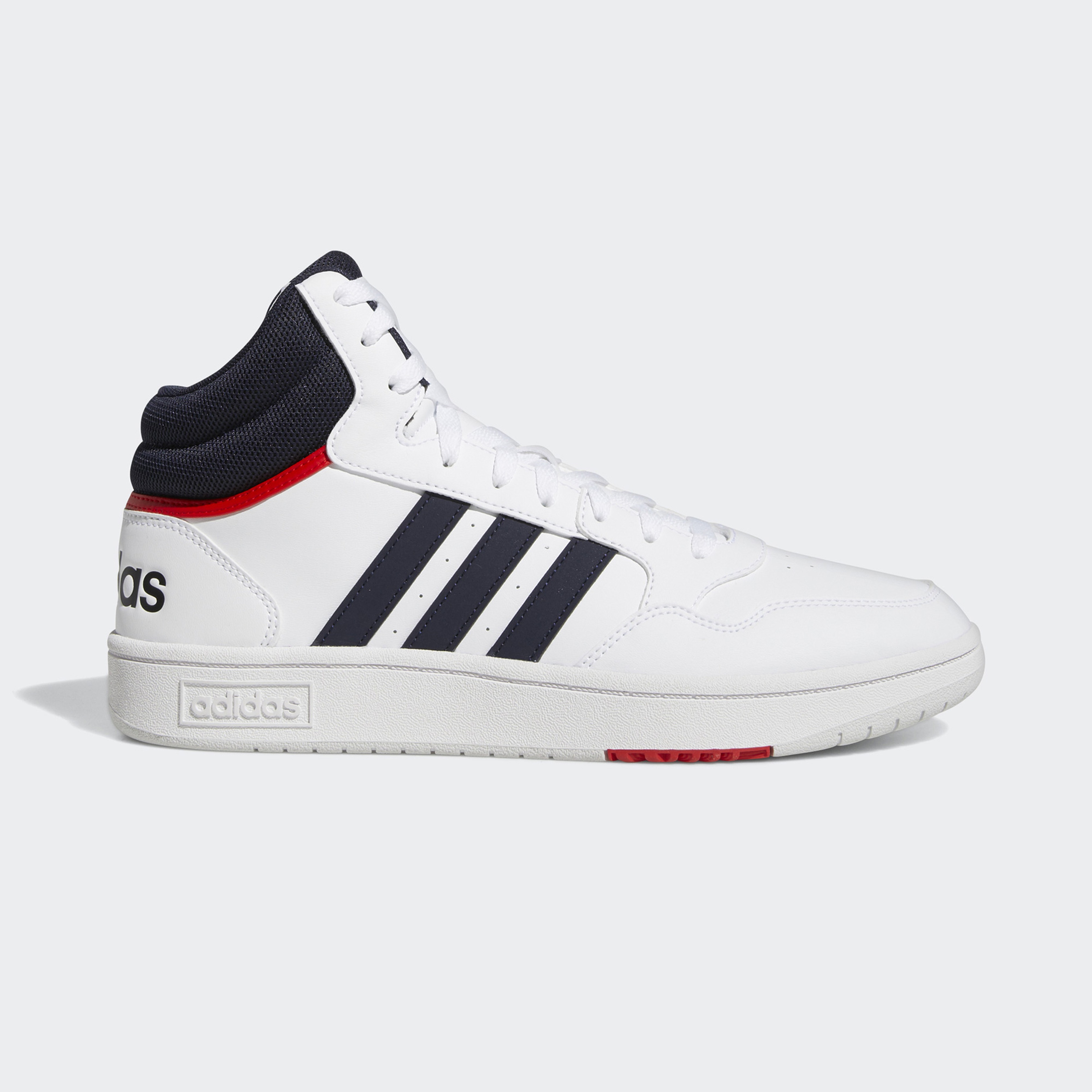 adidas Hoops 3.0 Mid Erkek Beyaz Spor Ayakkabı
