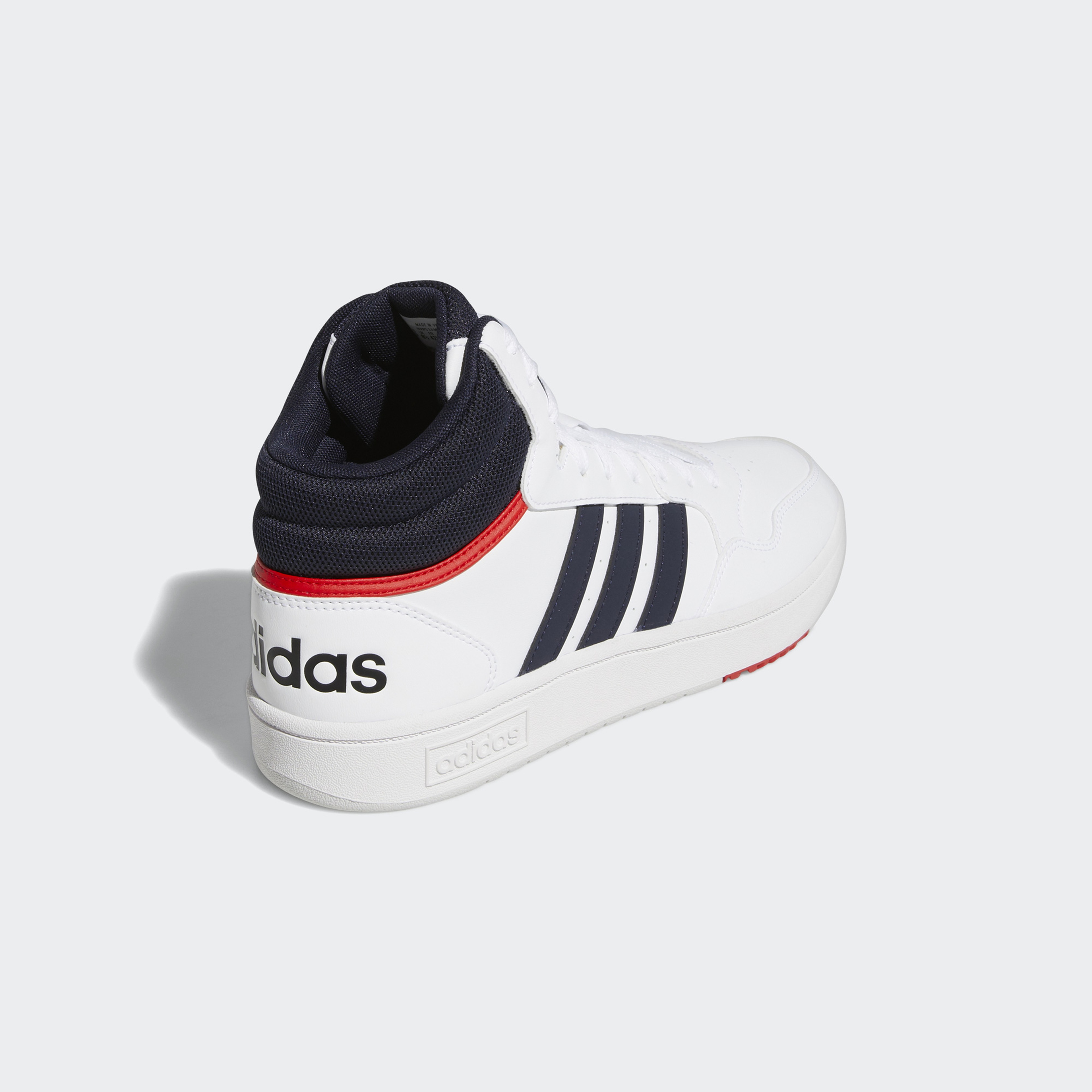 adidas Hoops 3.0 Mid Erkek Beyaz Spor Ayakkabı