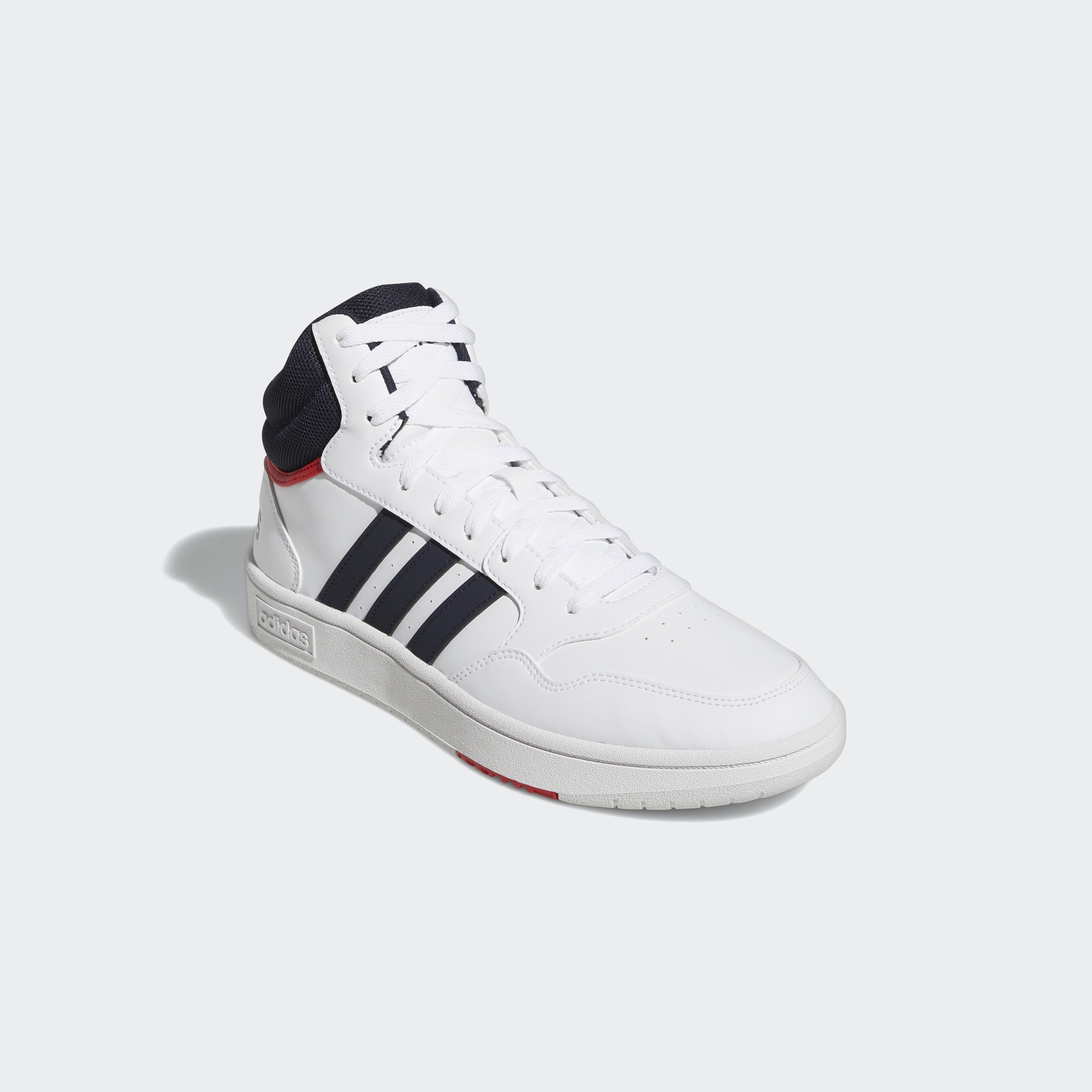 adidas Hoops 3.0 Mid Erkek Beyaz Spor Ayakkabı