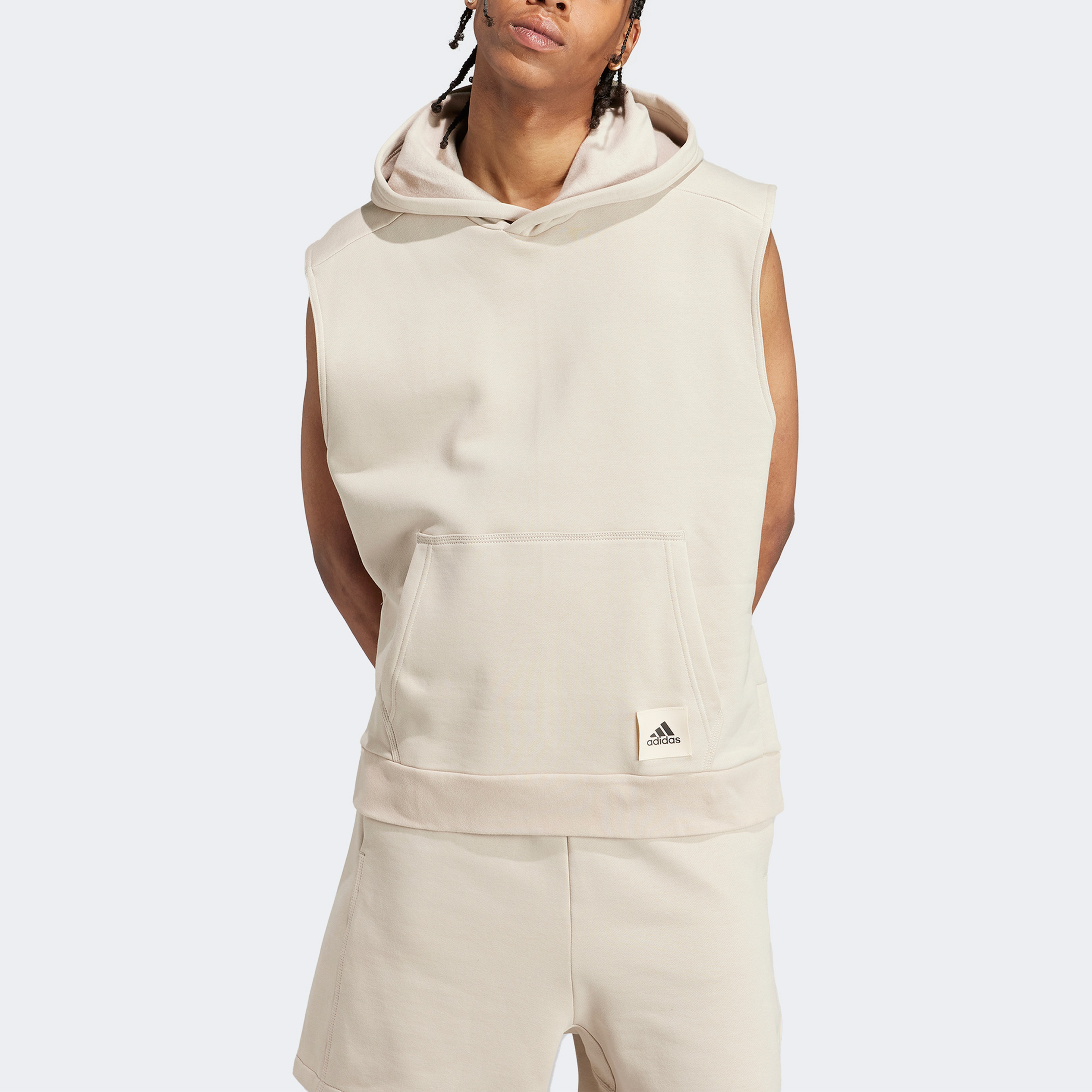 Adidas Erkek Bej T-Shirt