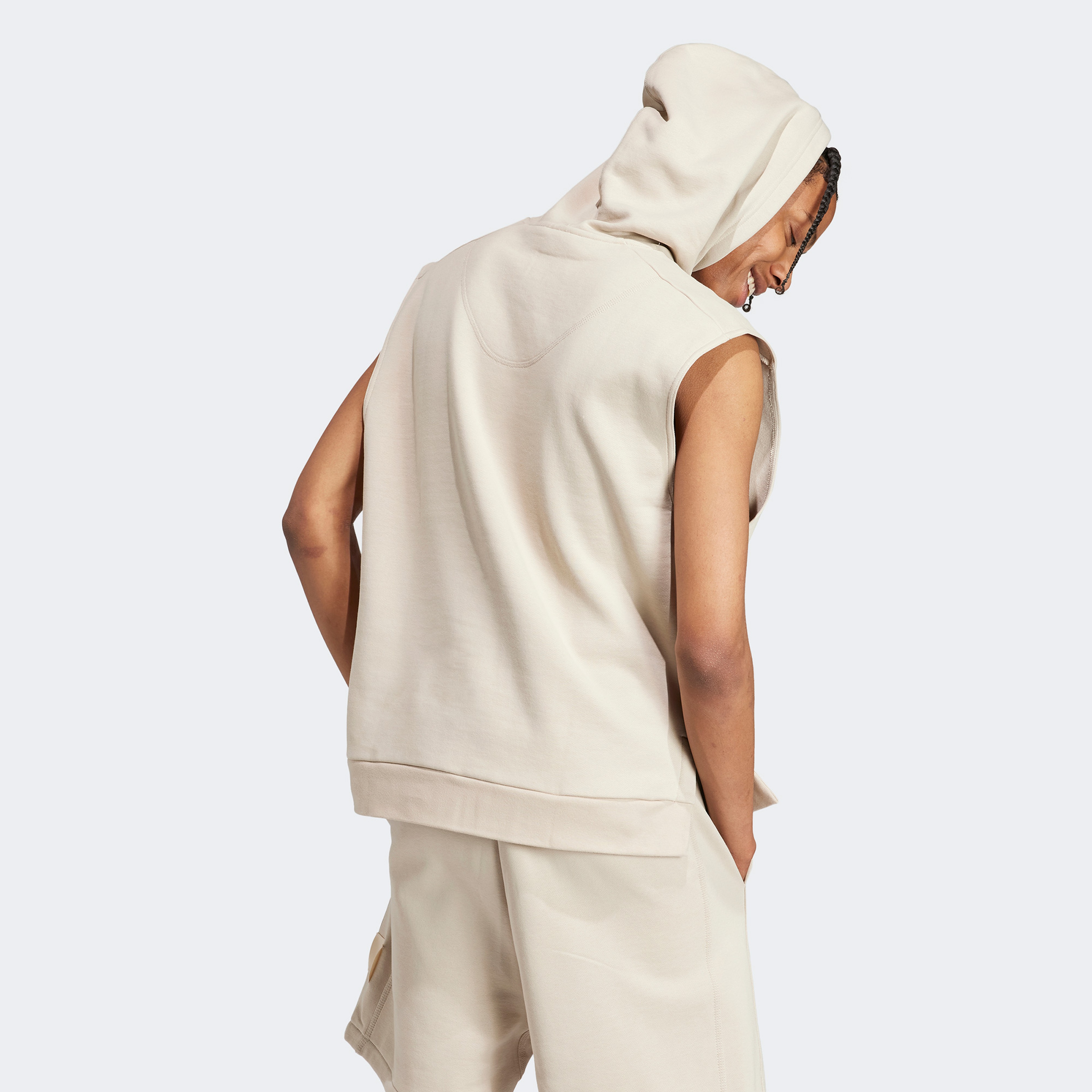 Adidas Erkek Bej T-Shirt