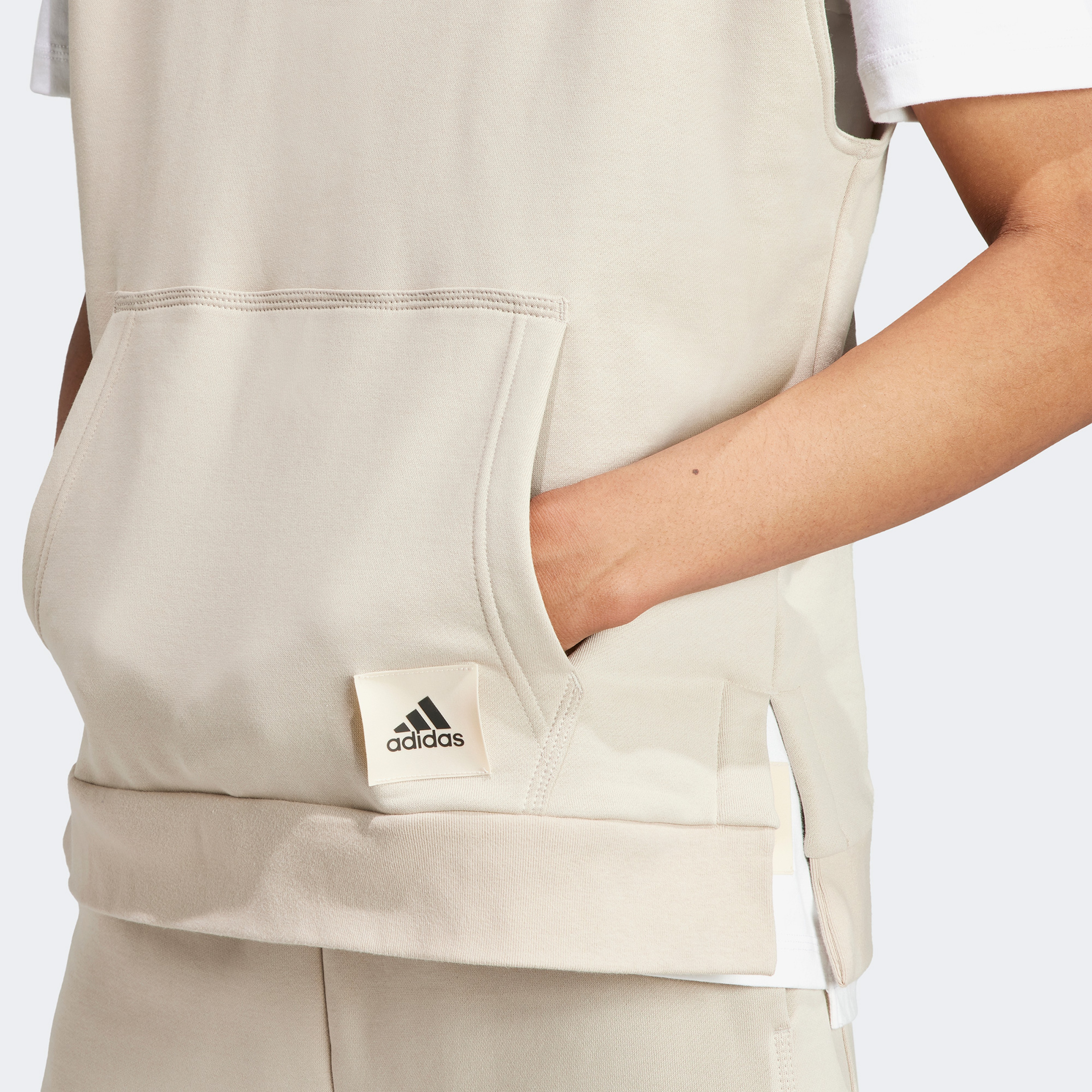 Adidas Erkek Bej T-Shirt